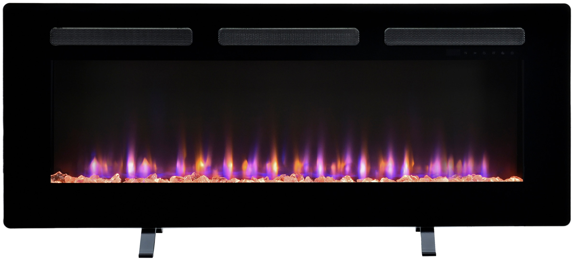 Dimplex Elektrokamin »Sierra 48"«, schwarz,mit Heizung, Fernbedienung, App, Optiflame® Flammeneffekt