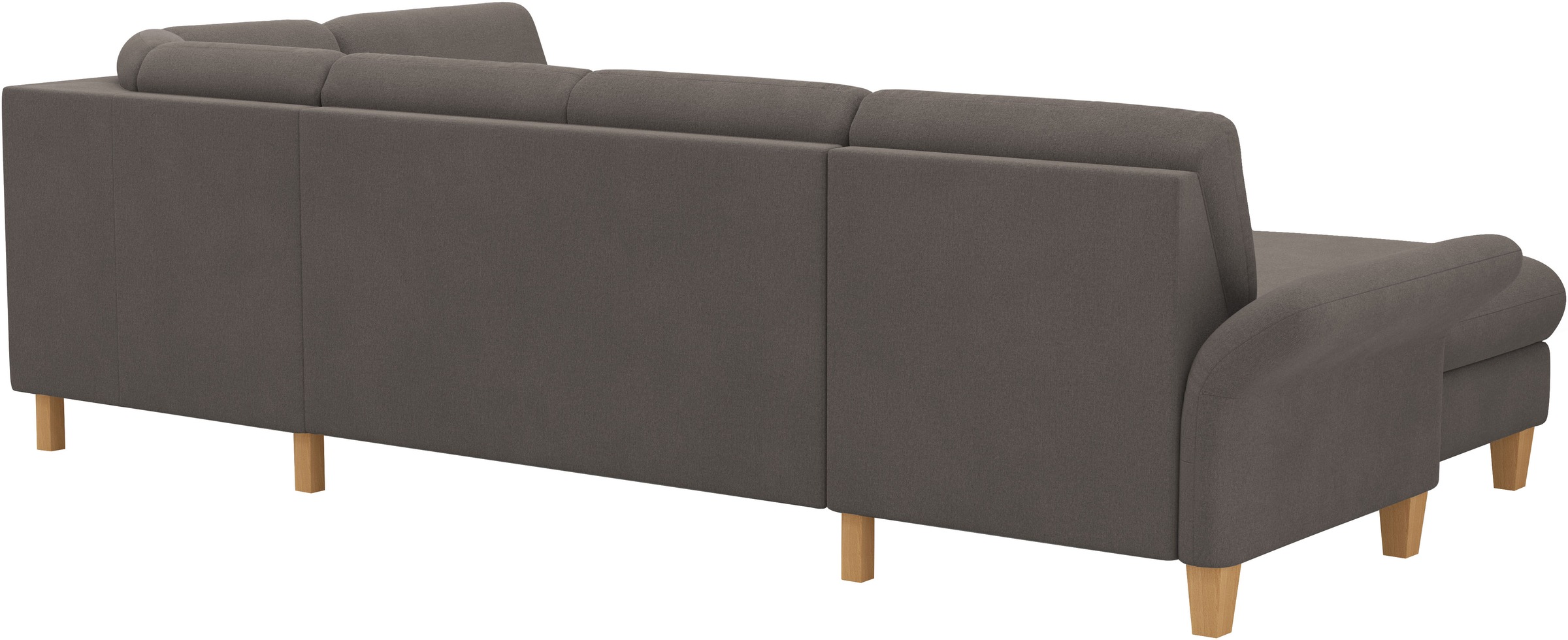 Home affaire Wohnlandschaft »Rochelle, U-Form«, optional mit Armteilverstellung, mit Bettfunktion & Bettkasten