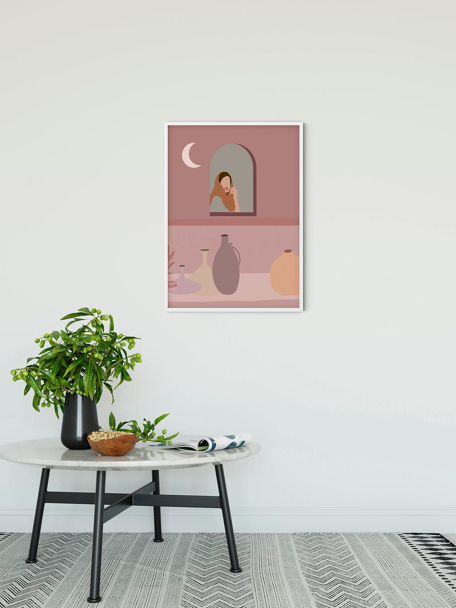 Komar Wandbild »Thousand and Three Nights«, (1 St.), Deutsches Premium-Poster Fotopapier mit seidenmatter Oberfläche und hoher Lichtbeständigkeit. Für fotorealistische Drucke mit gestochen scharfen Details und hervorragender Farbbrillanz.