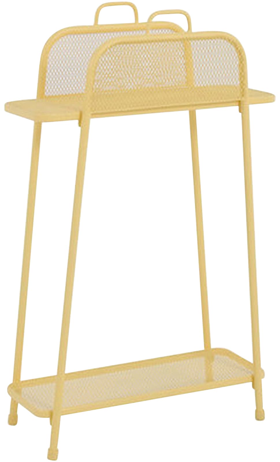 Garden Pleasure Regal "Shelfo" Metall, 65,5x27x105,5 cm, gelb