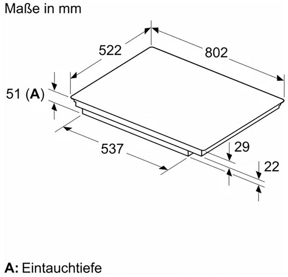 BOSCH Induktions-Kochfeld »PVS831HC1E«