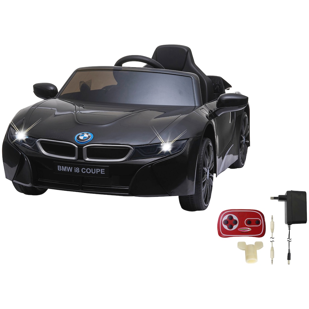 Jamara Elektro-Kinderauto »Ride-on BMW I8 Coupe schwarz«, ab 3 Jahren, bis 30 kg