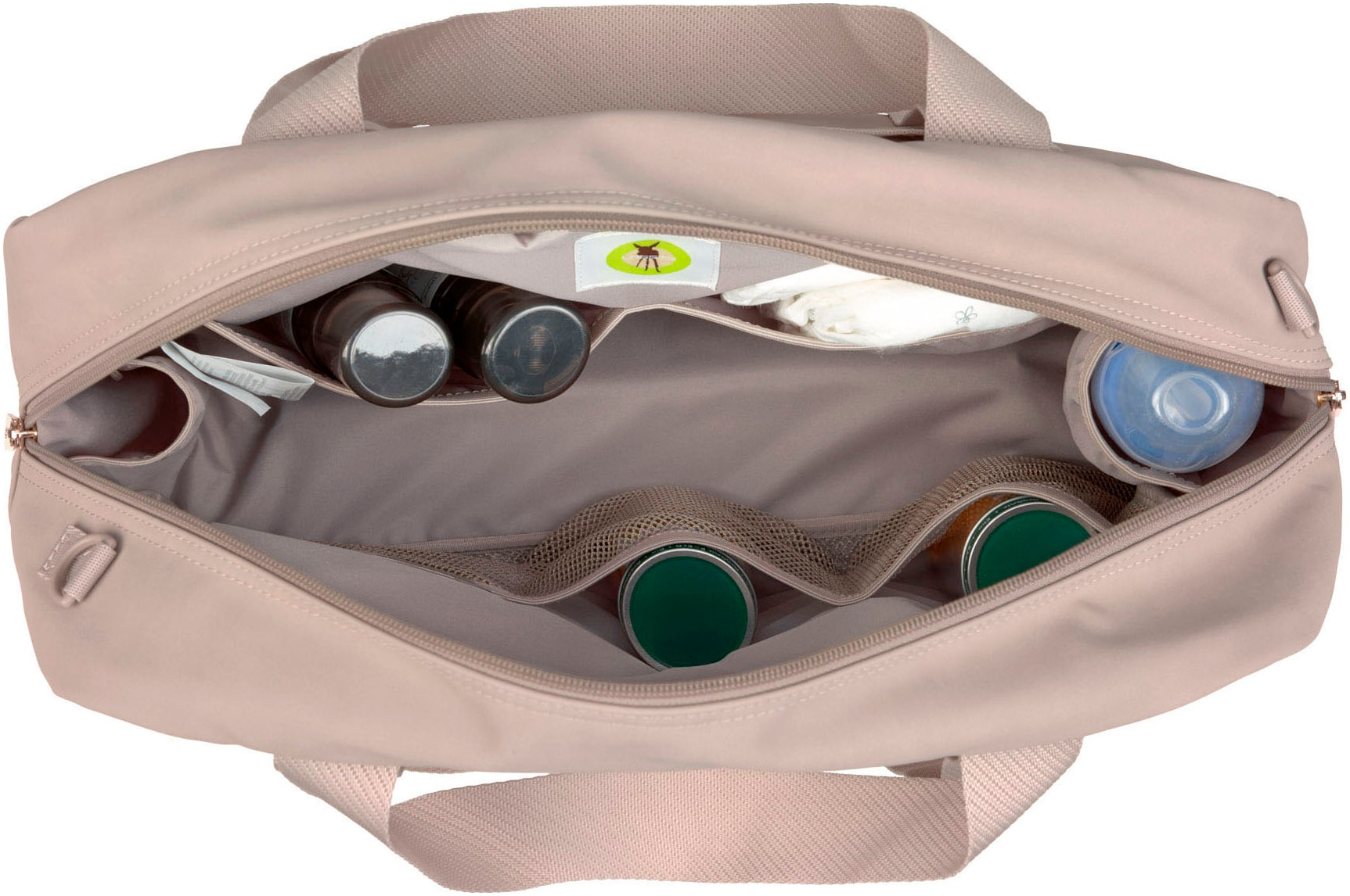 LÄSSIG Wickeltasche »Green Label, Everyday Bag humus«, für Kinderwagen oder Buggy