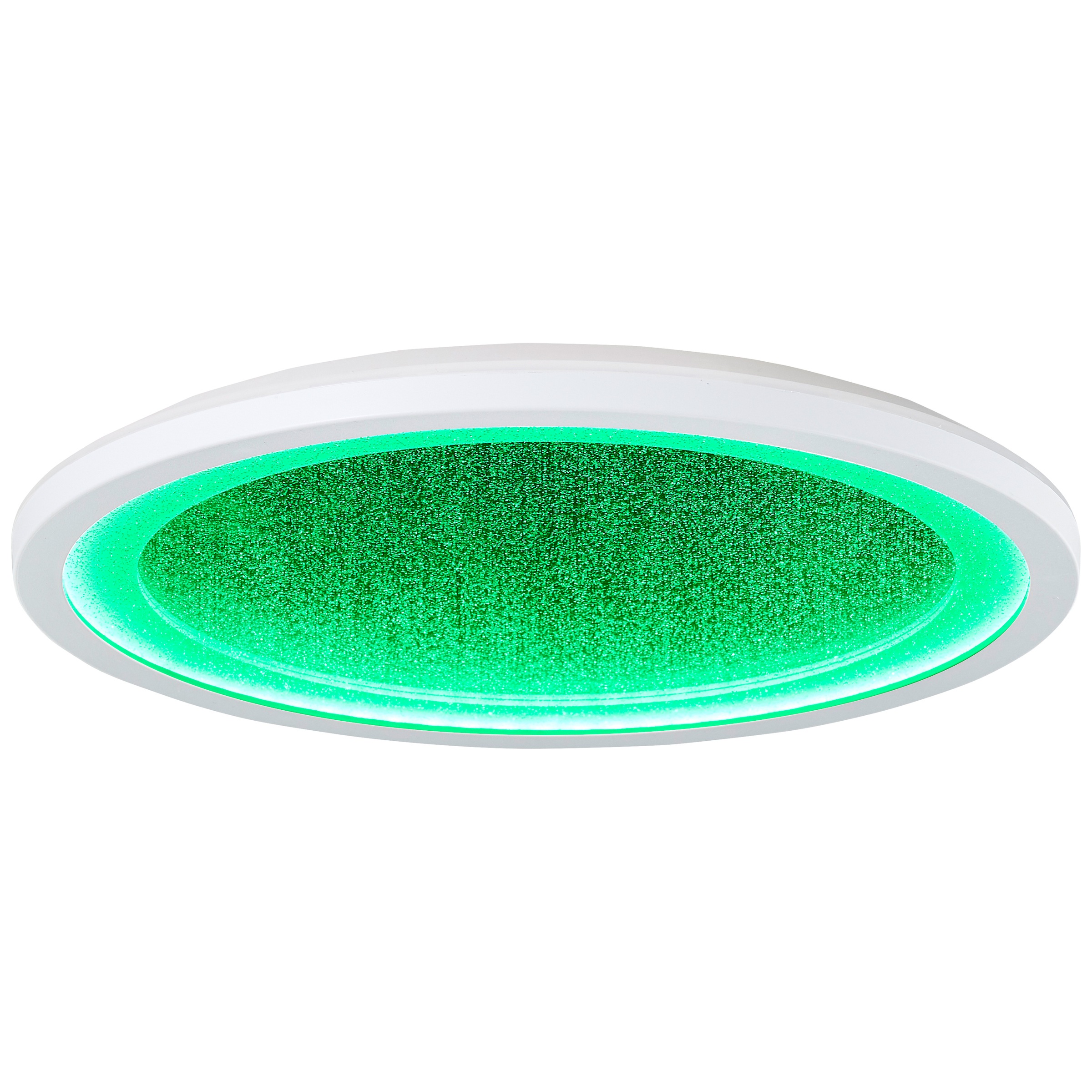 BreLight LED Deckenleuchte »Tanida« 1 Stk. RGB | warmweiß - kaltweiß LED-Deckenlampe, Glitzereffekt, RGB, dimmbar, 2200lm, 3000-6500K, weiß