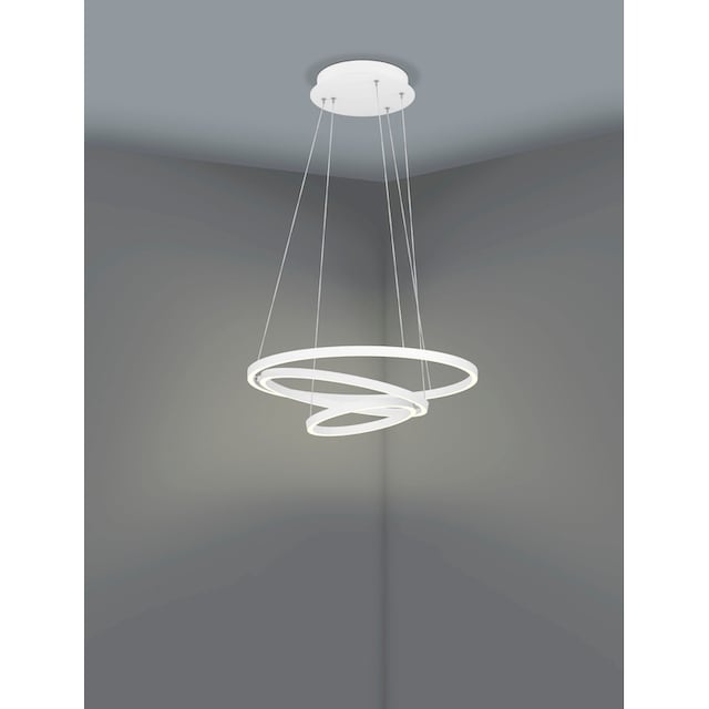 EGLO Hängeleuchte »LOBINERO-Z« in weiß aus Alu, Stahl / inkl. LED fest  integriert - 43,2 Watt online kaufen | mit 3 Jahren XXL Garantie