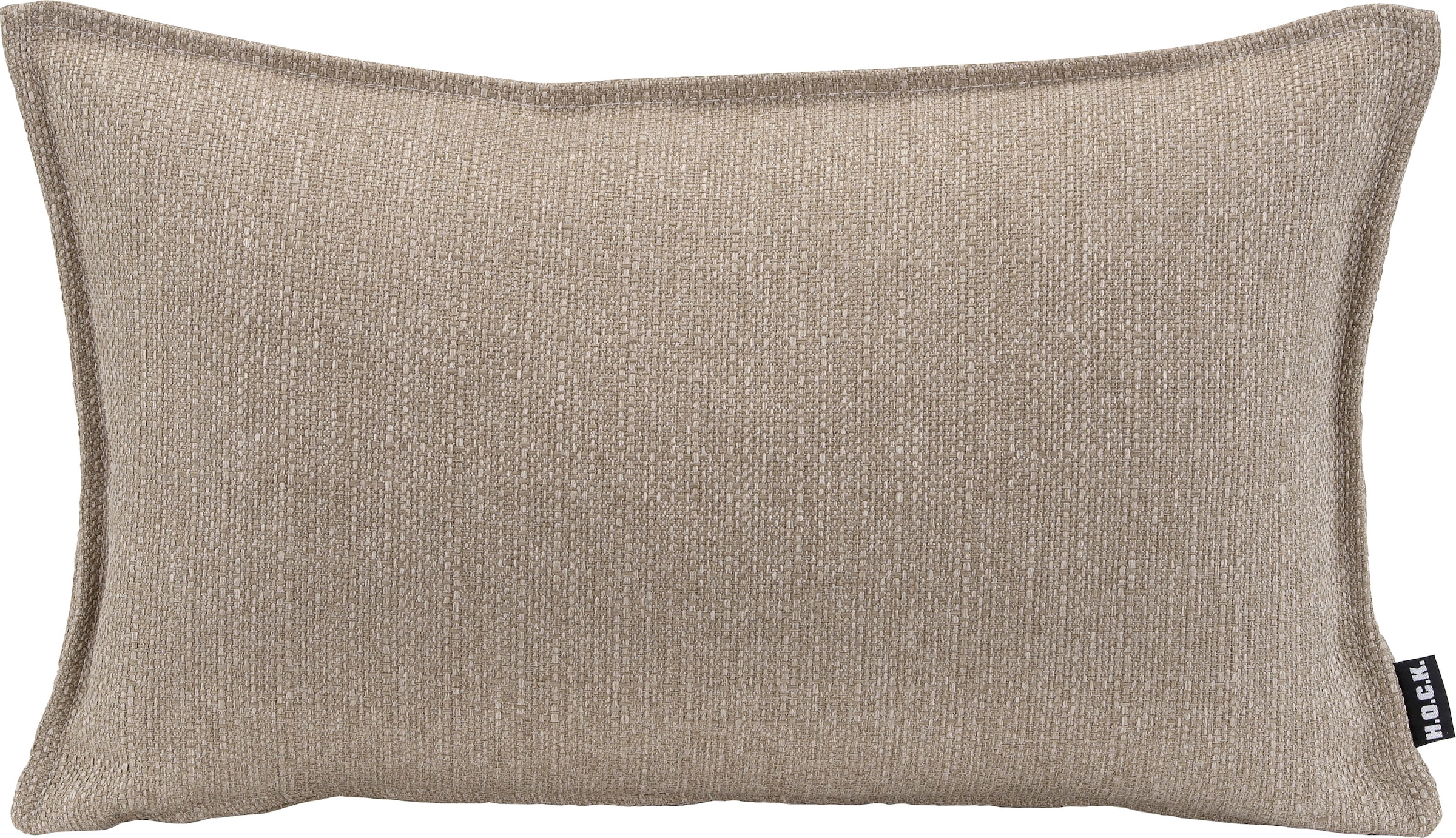 H.O.C.K. Dekokissen »Mali« einfarbig, Kissenhülle mit Füllung, 1 Stück