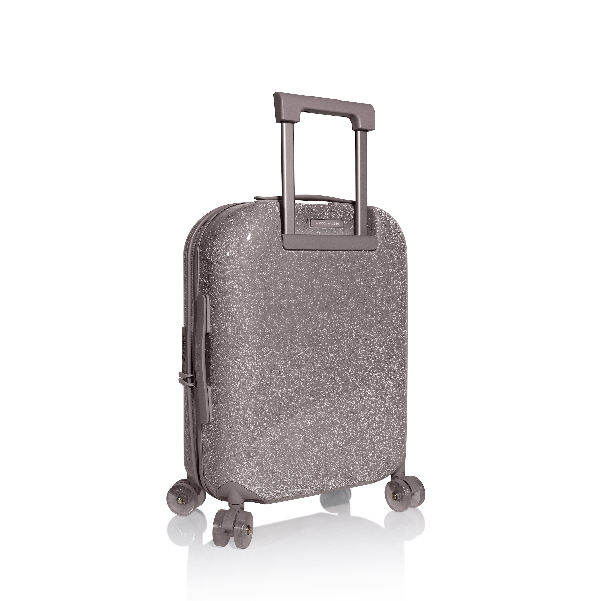 Heys Handgepäck-Trolley »Heys xCase Galaxy« Reisetrolley, Koffer handgepäcktauglich im Glitzer-Look