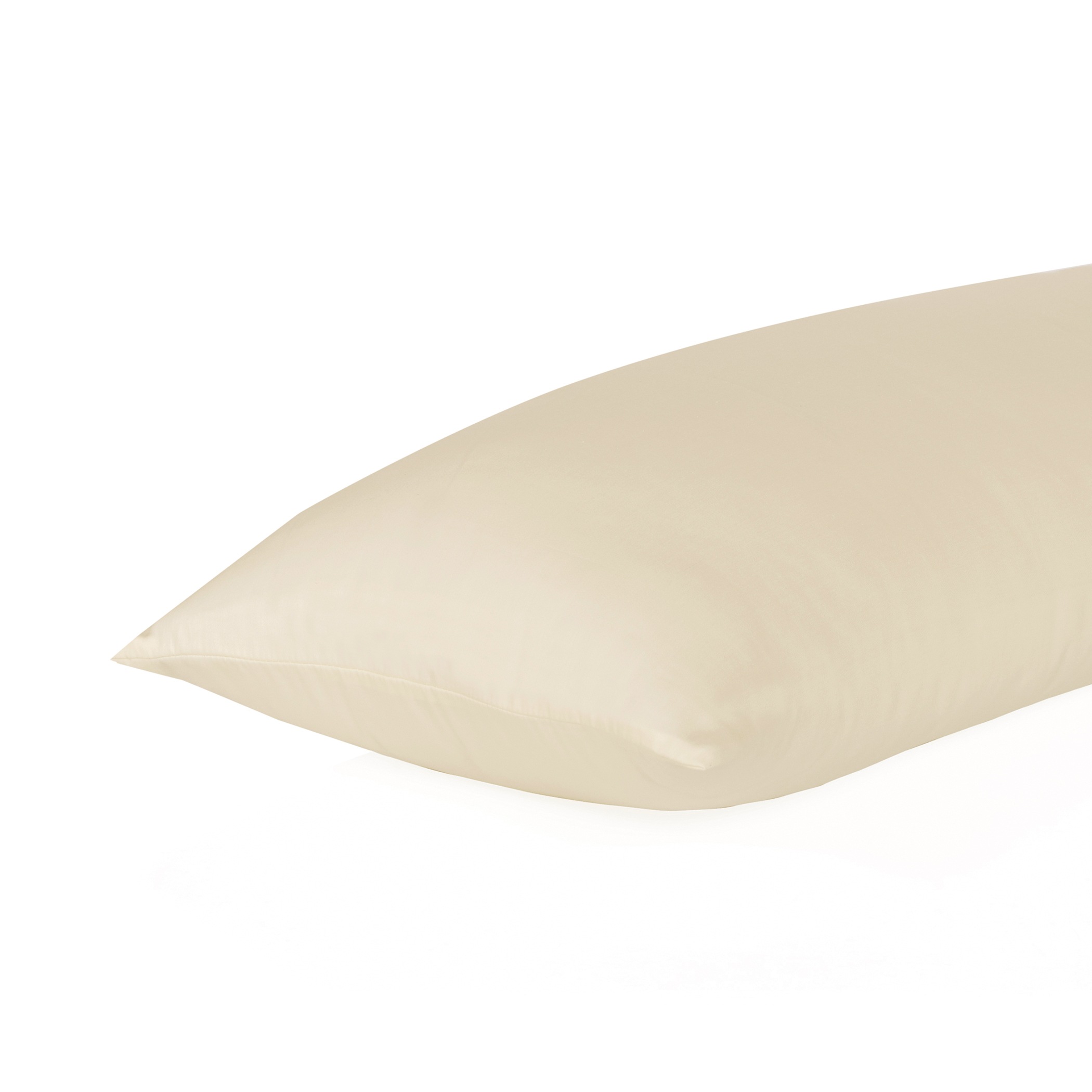 Florella Kissenbezüge »Uni ivory Edel-Satin,  100% Baumwolle«