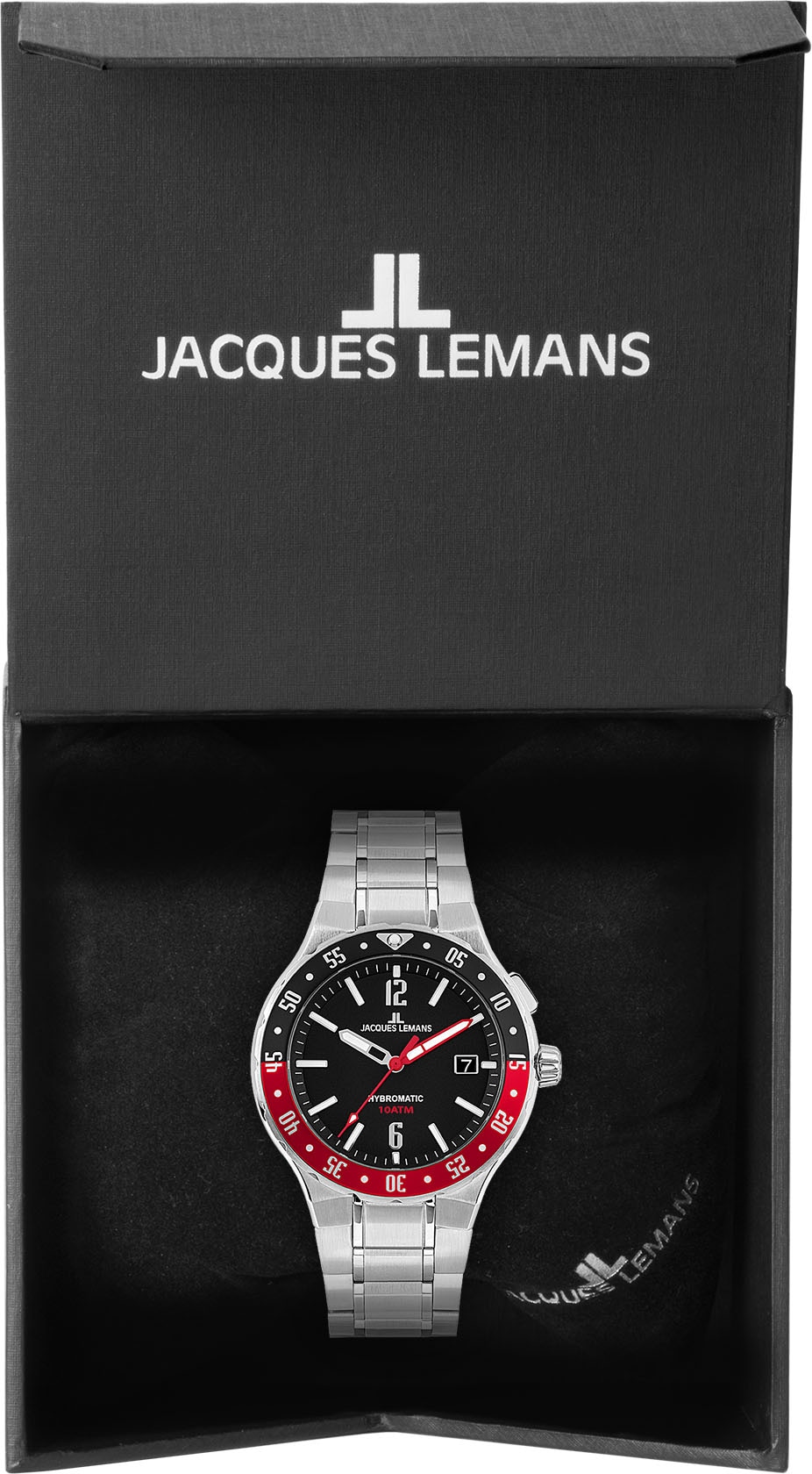 Jacques Lemans Kineticuhr bei 1-2109F« ♕ »Hybromatic