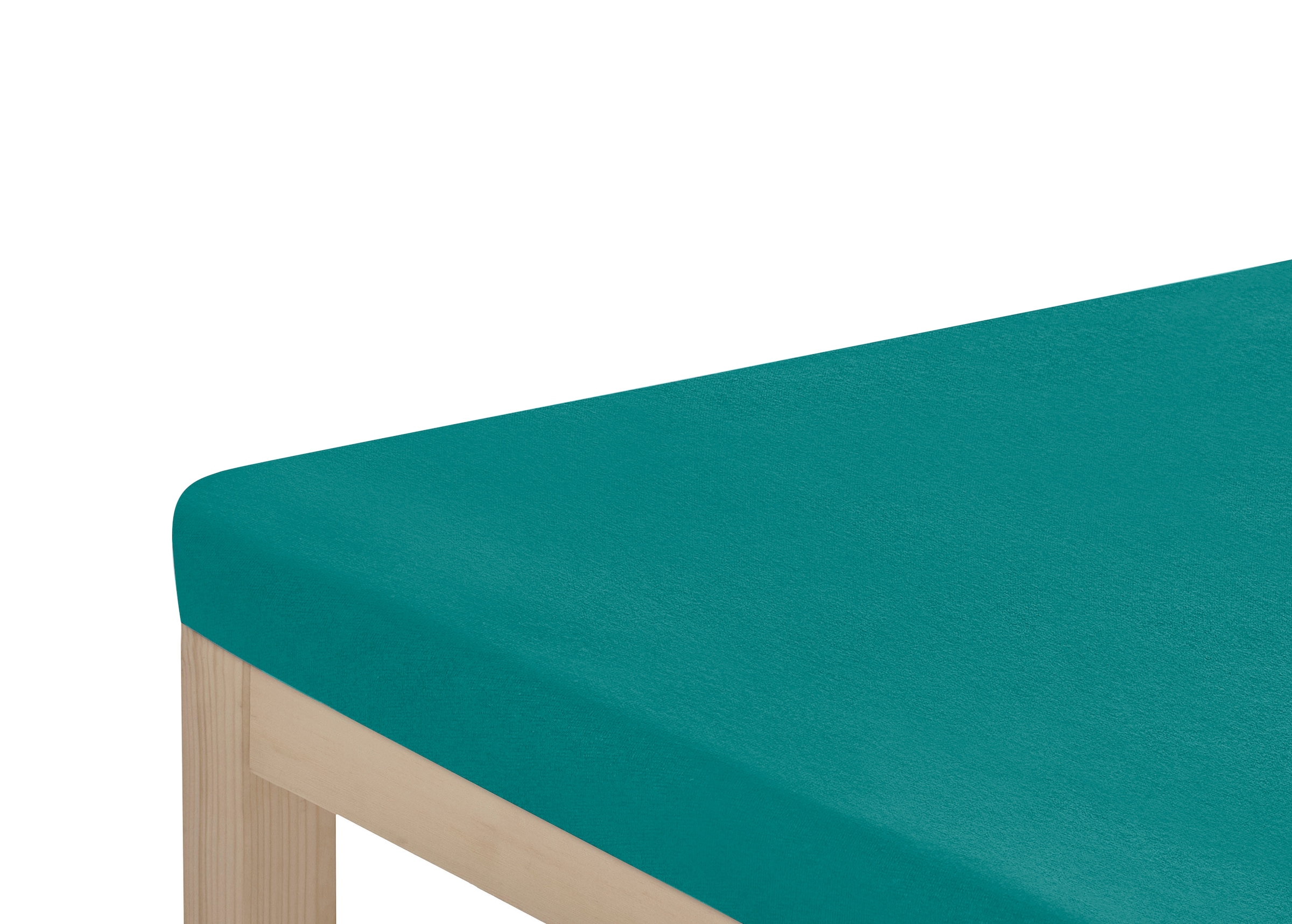 OTTO home Spannbettlaken »Topper Basic, in Gr. 90x200, 140x200 oder 180x200 cm« Baumwolle, Matratzen bis 8 cm Höhe, Bettlaken, Spannbetttuch, Laken