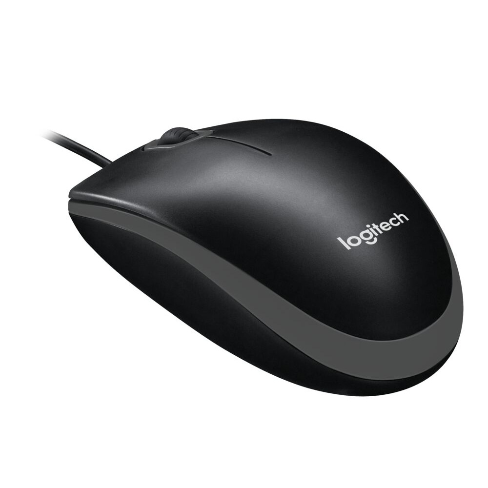 Logitech Maus »M100 - BLACK - EMEA«, kabelgebunden