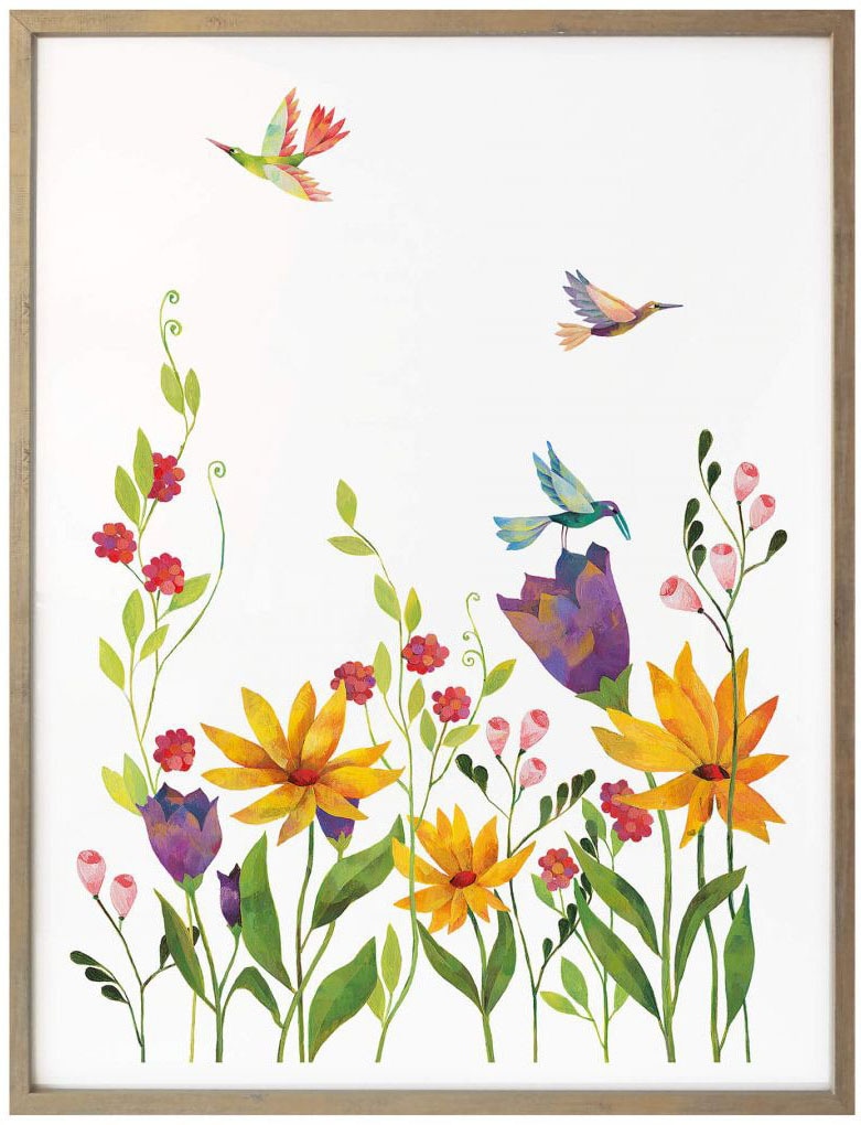 Wall-Art Poster »Märchen Blütenpoesie«, Wandposter bestellen Rechnung Poster, Bild, (1 St.), Wandbild, Wandbilder Pflanzen, auf