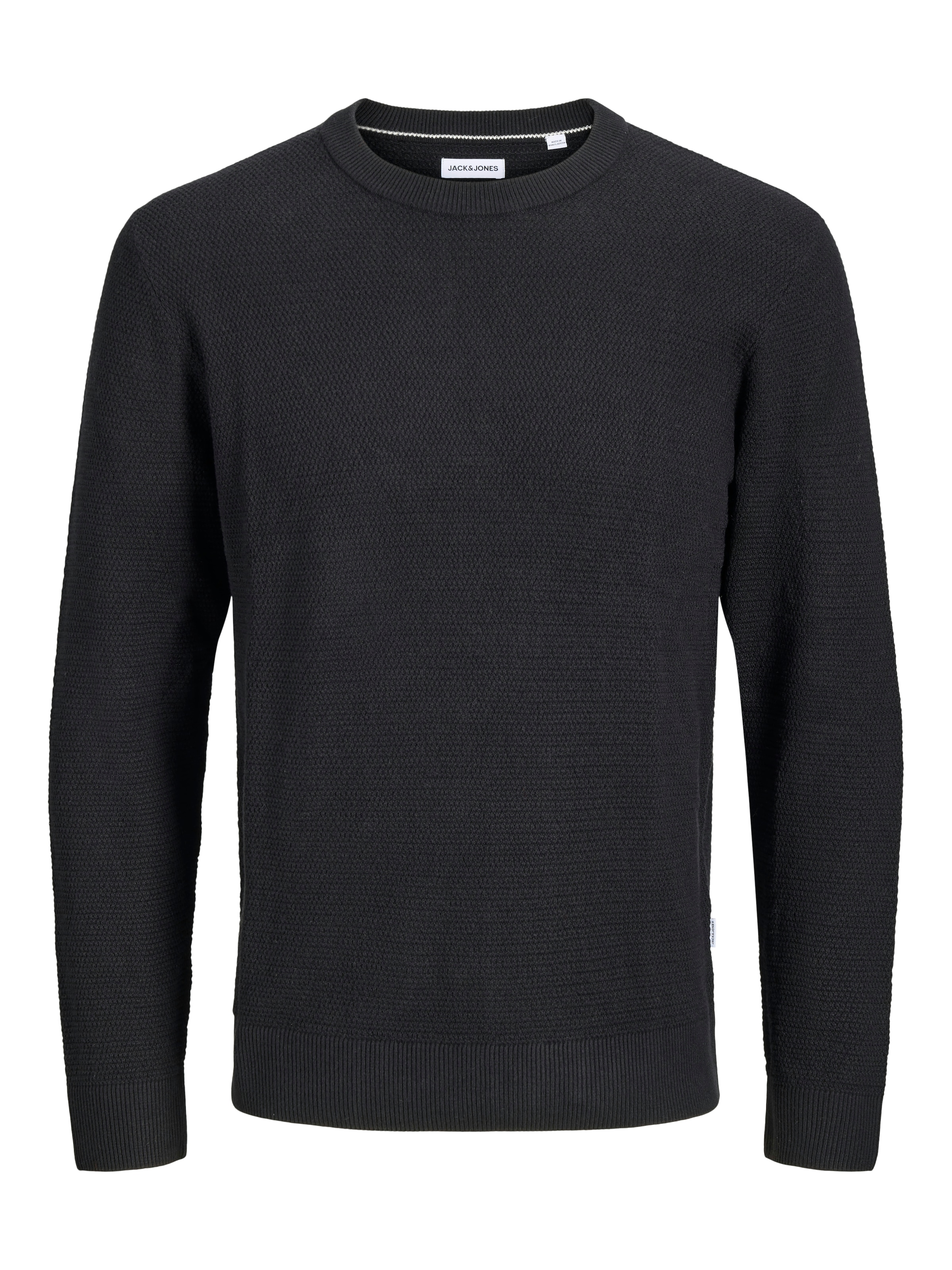 Jack & Jones PlusSize Rundhalspullover »JJERYDER KNIT CREW NECK SN PLS« Baumwolle, normal geschnitten