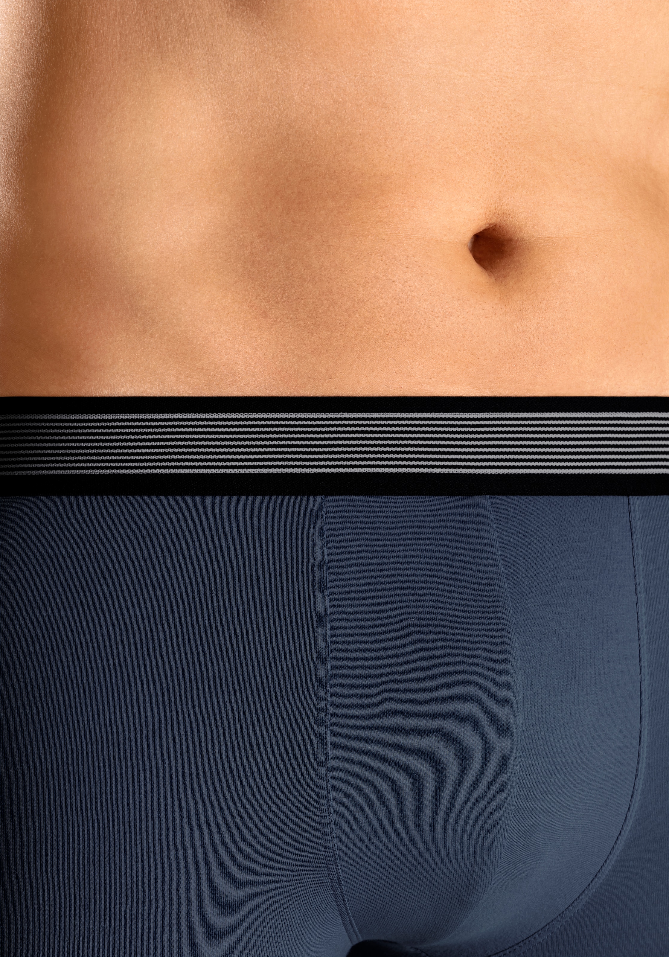 H.I.S Hipster, (Packung, 4 St.), knapp sitzende Boxershorts aus Baumwollmischung