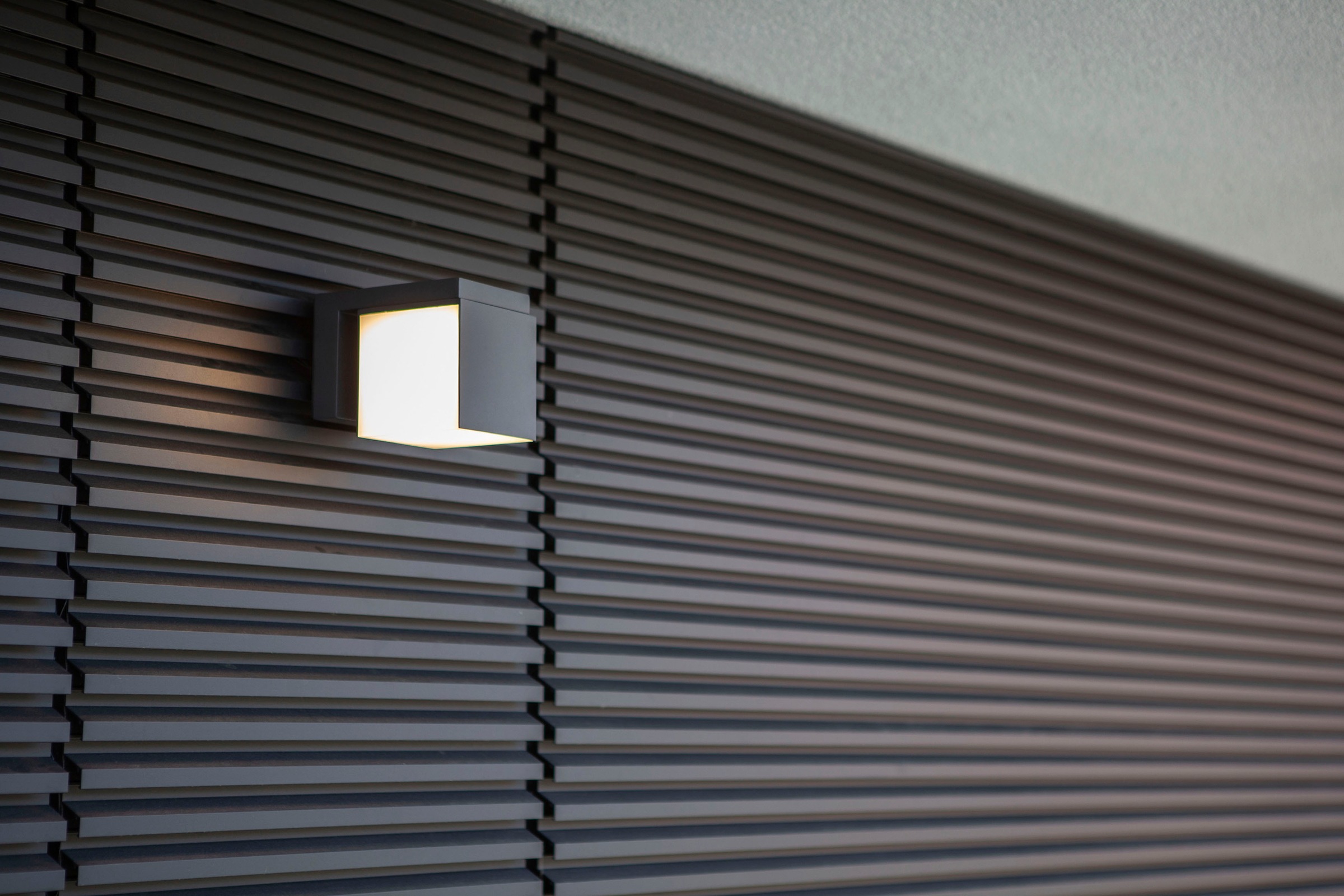 LUTEC LED Außen-Wandleuchte »CUBA«, Leuchtmittel LED-Modul | LED fest integriert, drehbar