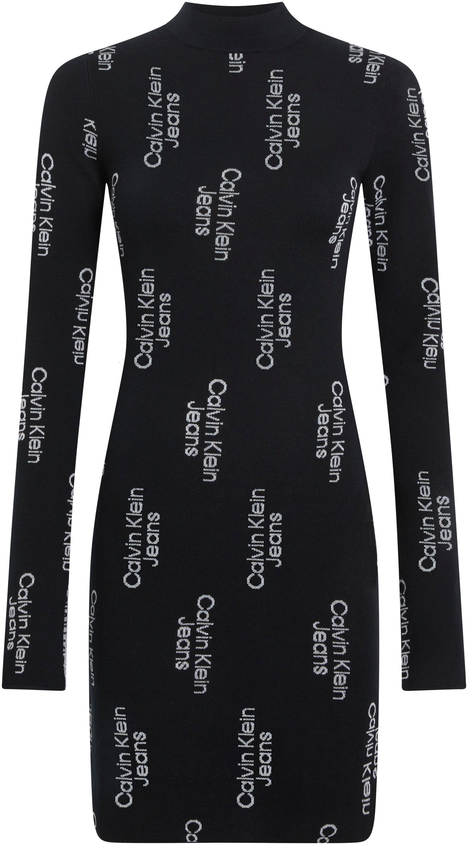 bei Calvin Klein Jeans JACQUARD ♕ »LOGO SWEATER Sweatkleid DRESS«