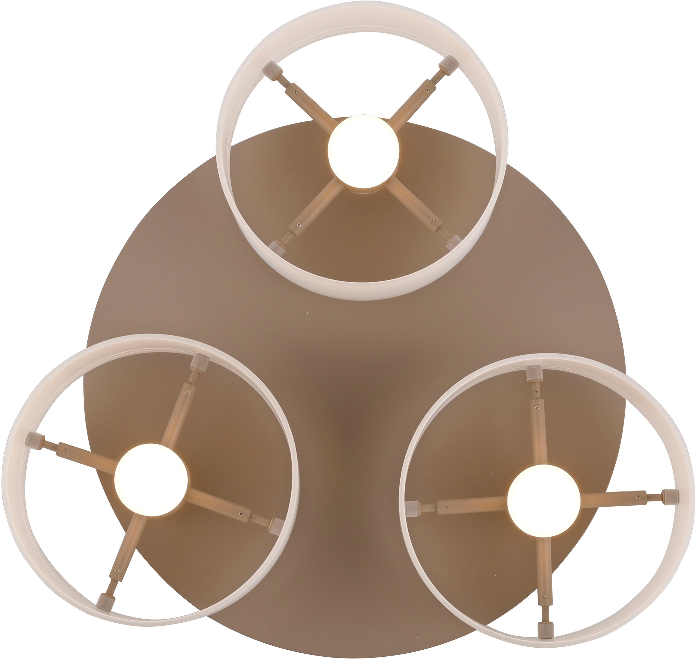 Paul Neuhaus LED Deckenleuchte »MARIKA« LED-Board 1 Stk. Warmweiß Stufenlos dimmbar über den Lichtschalter, Memoryfunktion, Opalgläser