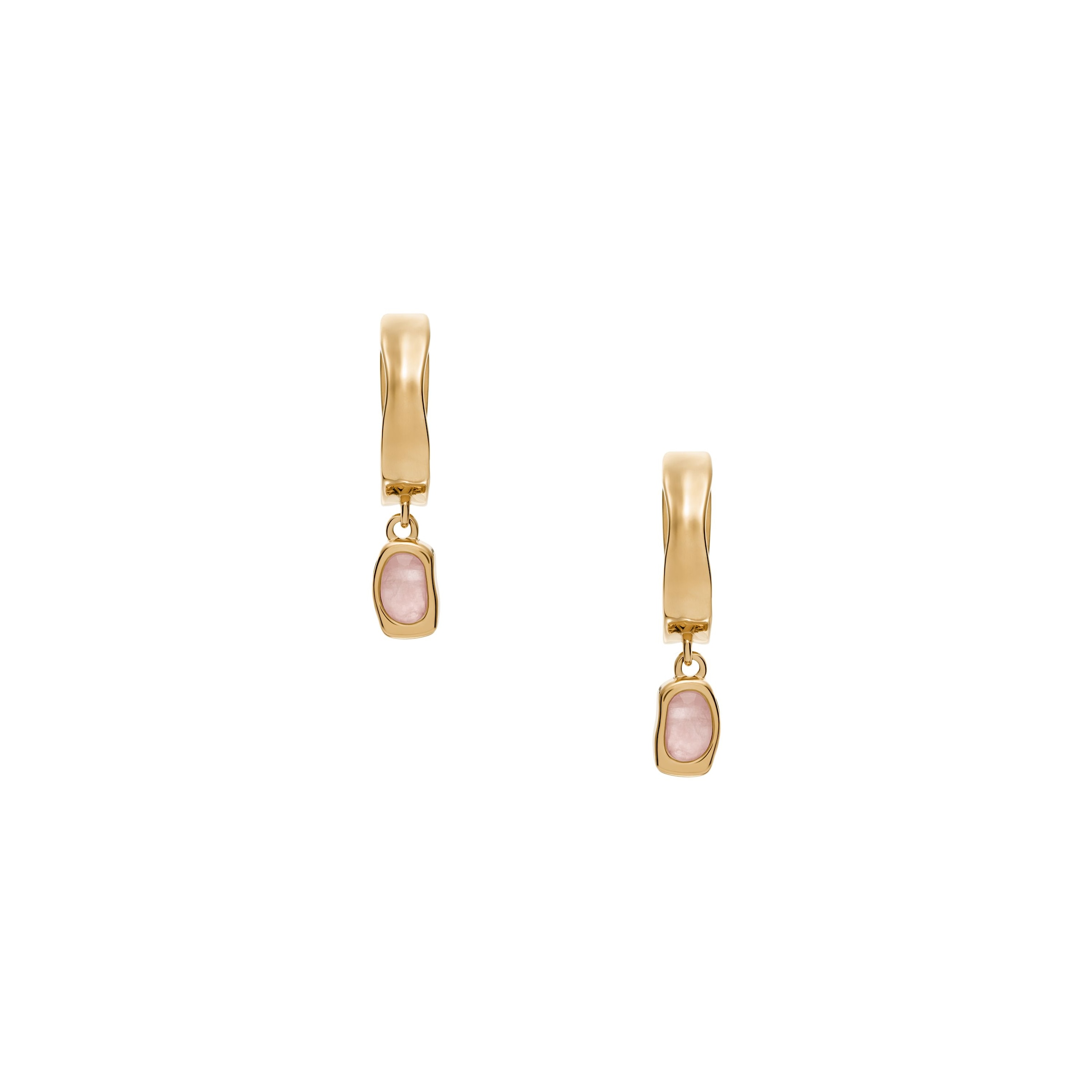 Skagen Paar Creolen »Schmuck Geschenk Edelstahl ANJA QUARTZ, SKJ1864710«, mit Quarz