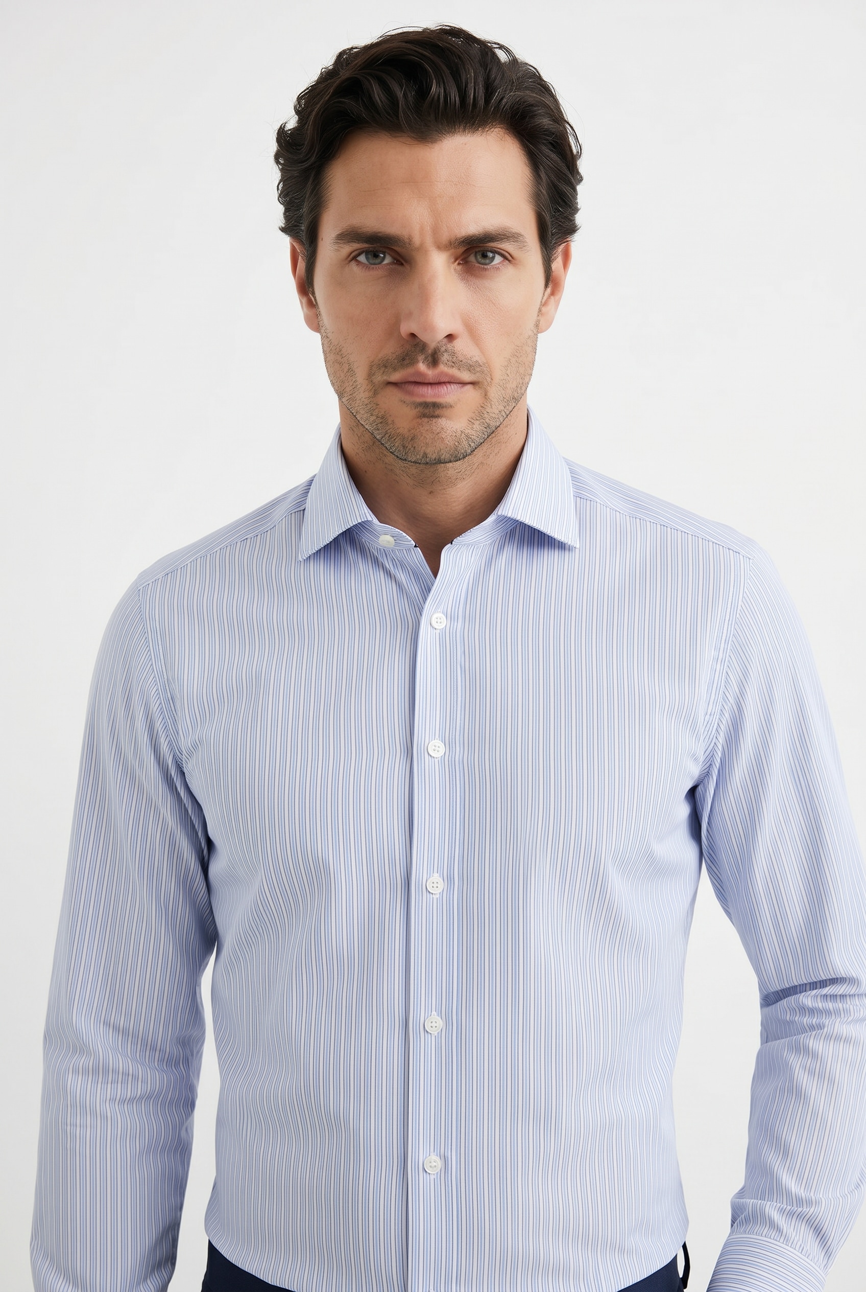 OLYMP Langarmhemd »Luxor« modern fit, Royal -Kentkragen, Businesshemd