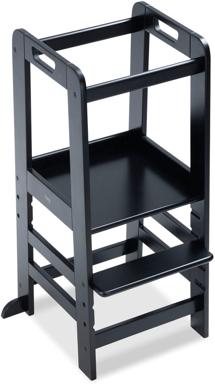 Hauck Stehhilfe »Lernturm Learn N Explore, Black«, FSC® - schützt Wald - weltweit