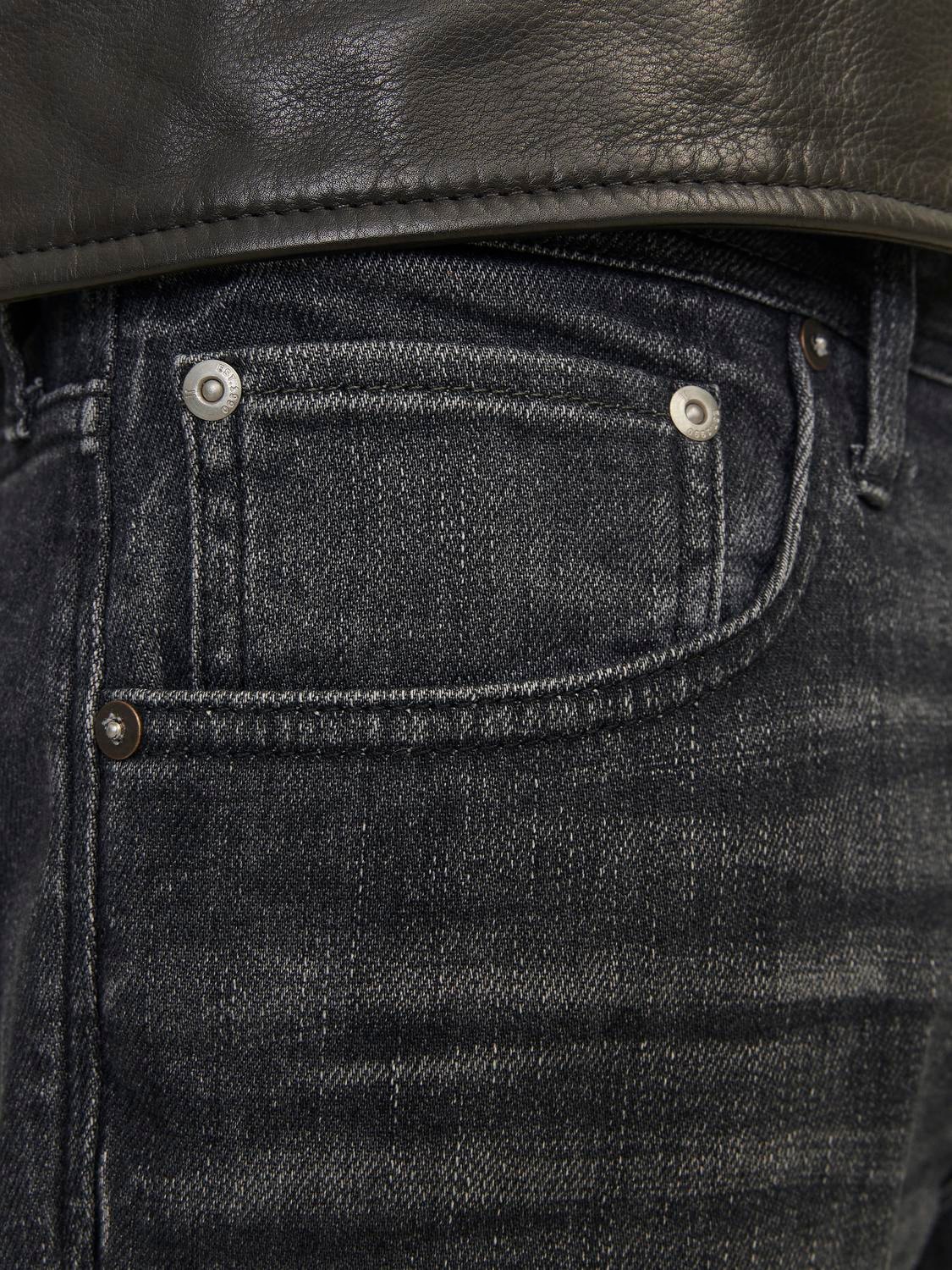 Jack & Jones Regular-fit-Jeans »JJICLARK mit Used-Look und Stretch für den Alltag«, mit Abriebeffekten