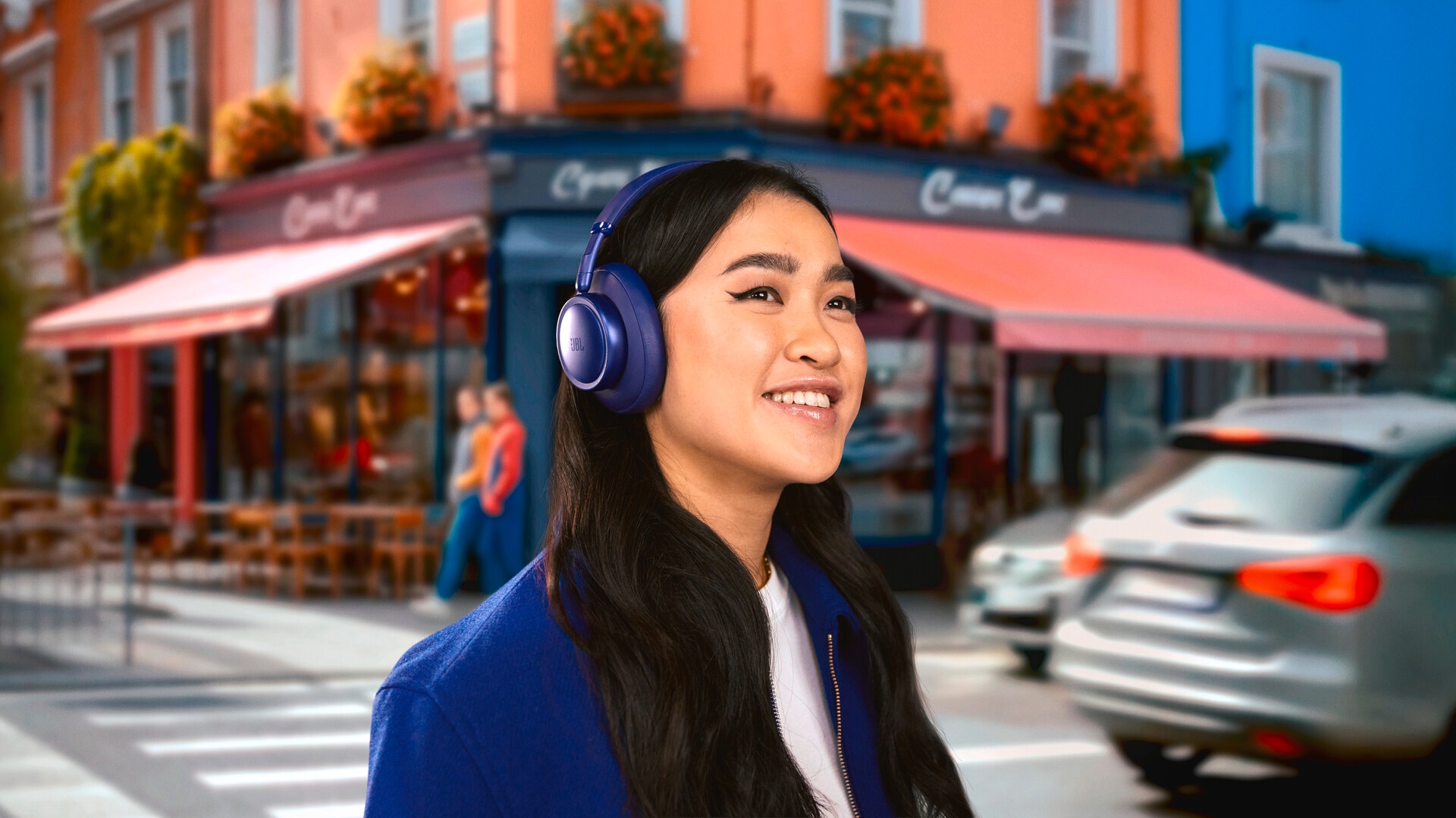 JBL Over-Ear-Kopfhörer »LIVE 780NC« A2DP Bluetooth Active Noise Cancelling (ANC) | Freisprechfunktion | Wireless-Audio-Streaming Kabelloser Over-Ear-Kopfhörer mit Noise-Cancelling
