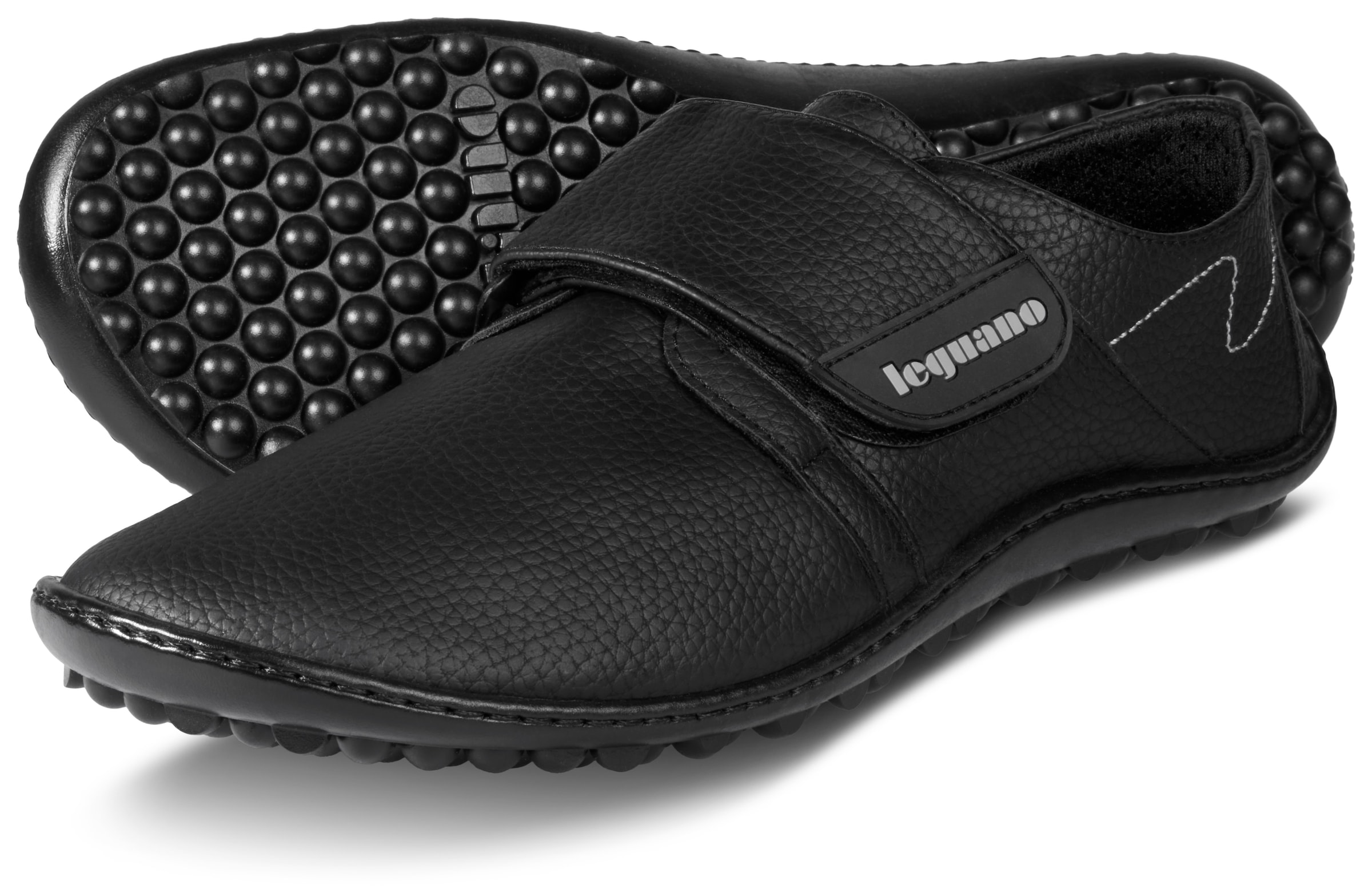 Leguano Barfußschuh »NERON«  , Klettschuh, Bequemschuh, Flats mit praktischem Klettverschluss