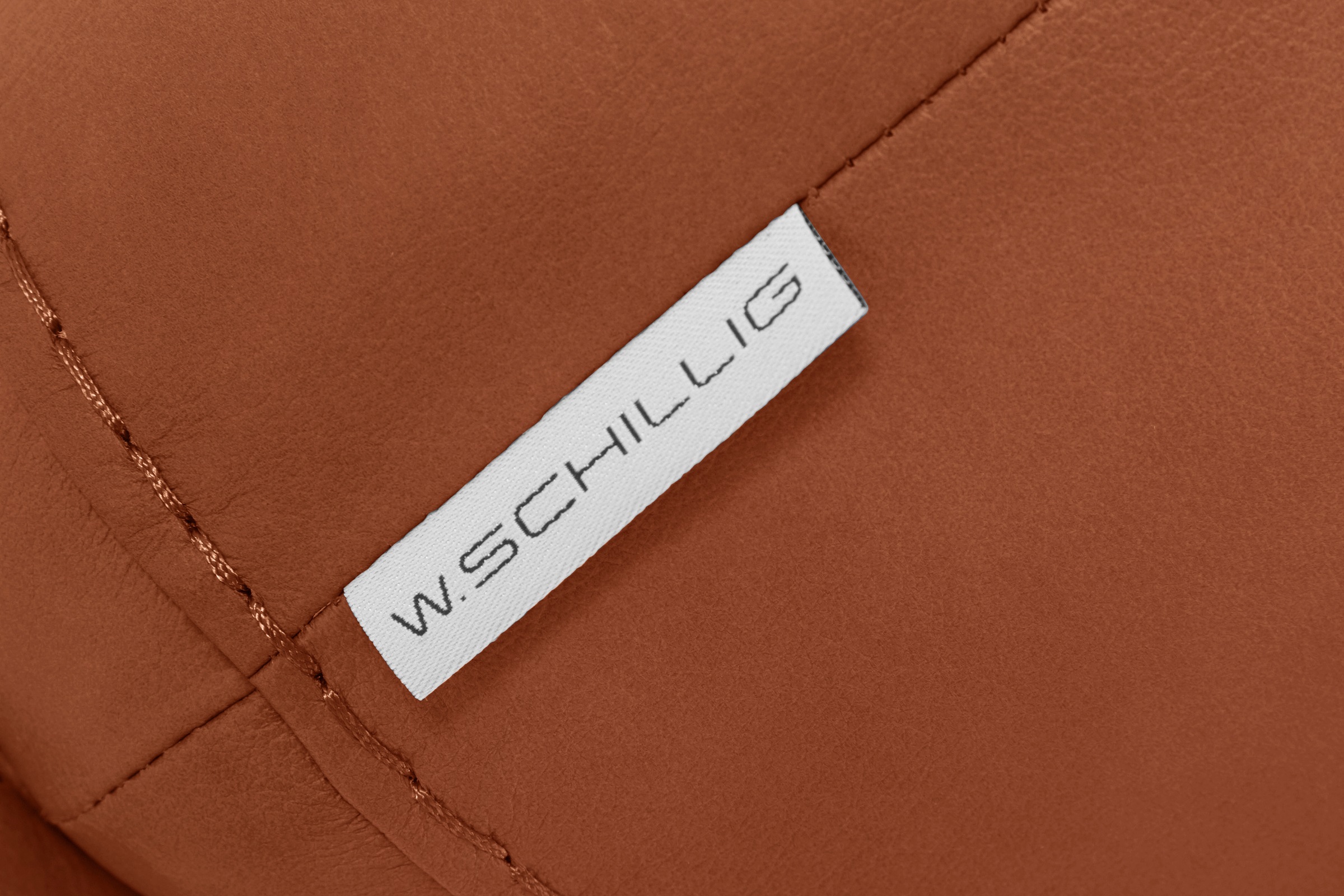 W.SCHILLIG Hocker »montanaa«, mit Metallkufen in Chrom glänzend, Breite 141 cm