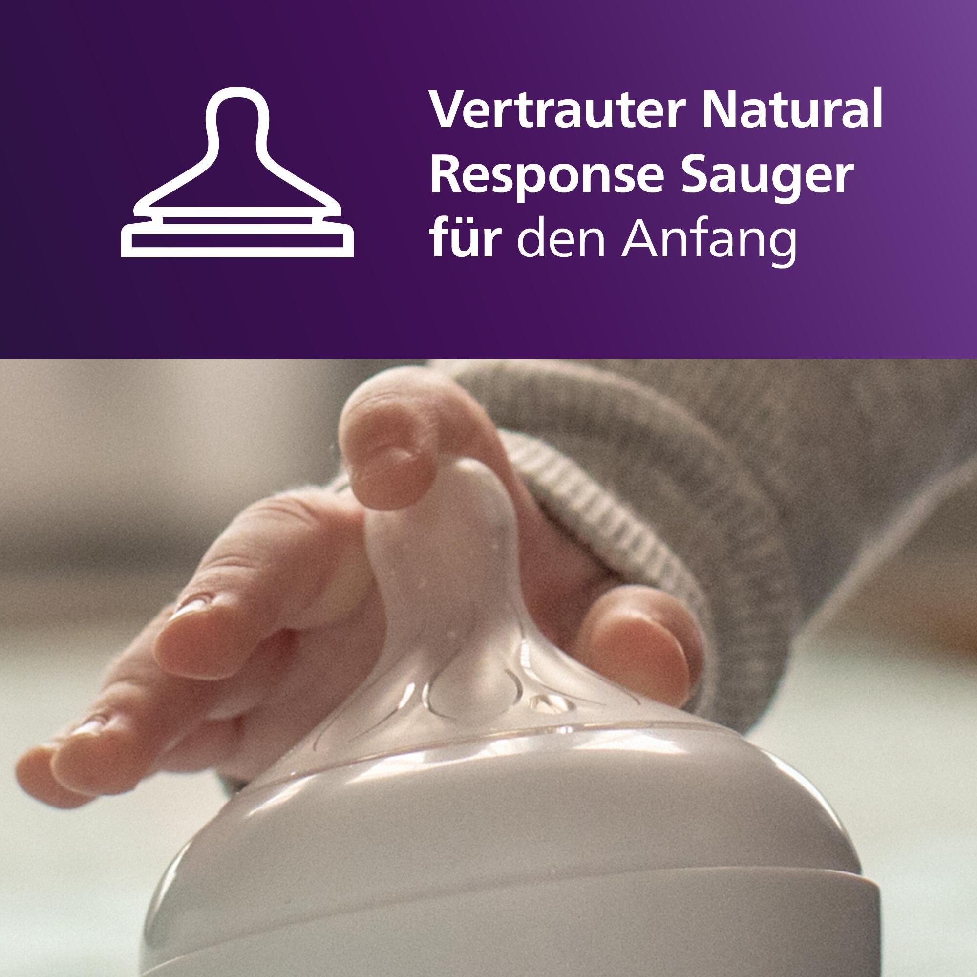 Philips AVENT Babyflasche »Natural Response Trinklernbecher« mit Lerngriffen, 125 ml, ab dem 6. Monat