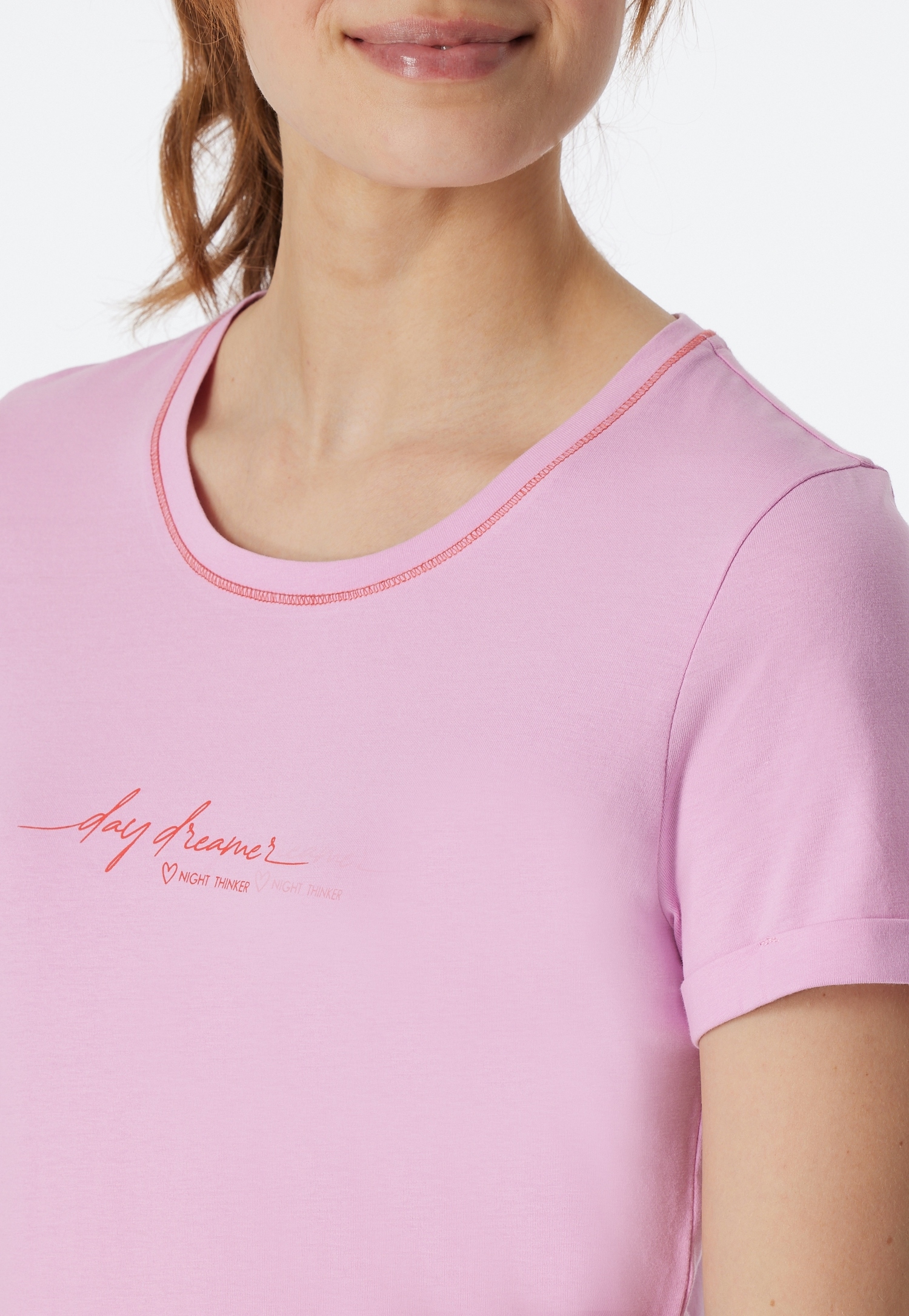 Schiesser Nachthemd »Casual Essentials«, mit Statement-Print