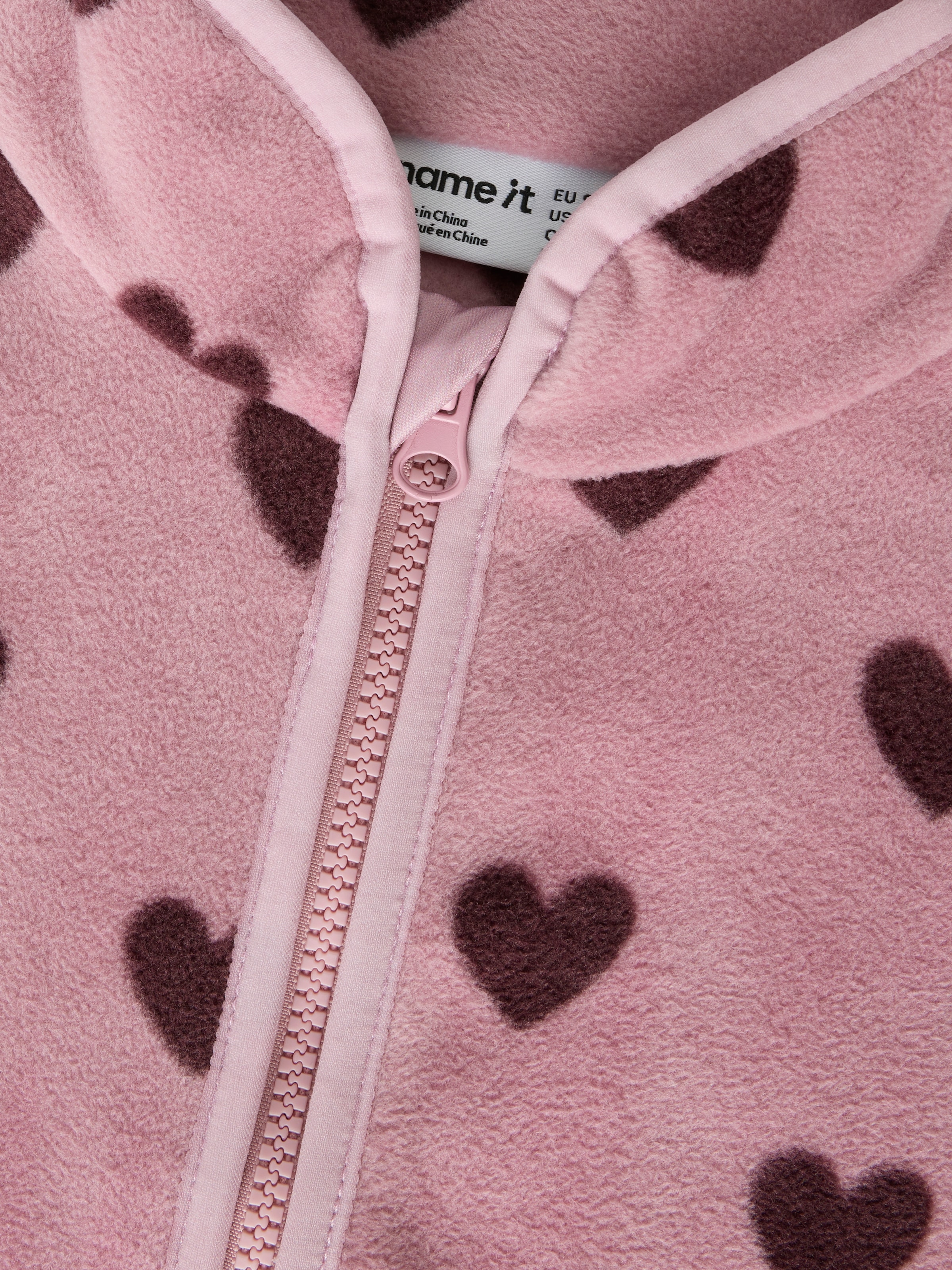 Name It Fleecejacke »NMFOLAJAS NREG FLEECE JACKET« Kunstfaser, Fleece, regular fit