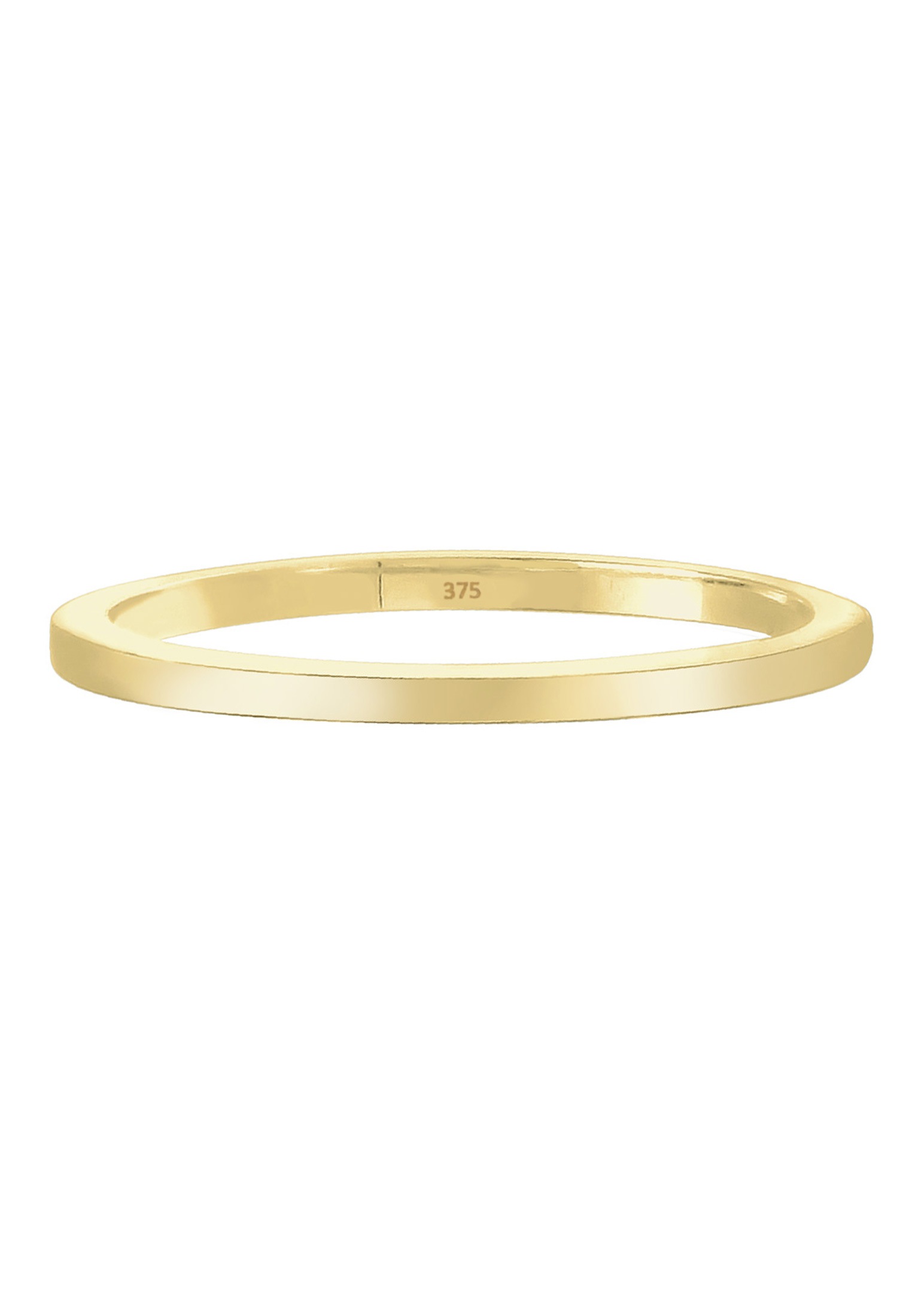 Elli Premium Silberring »Ring Ehering Basic 375 Gelbgold«