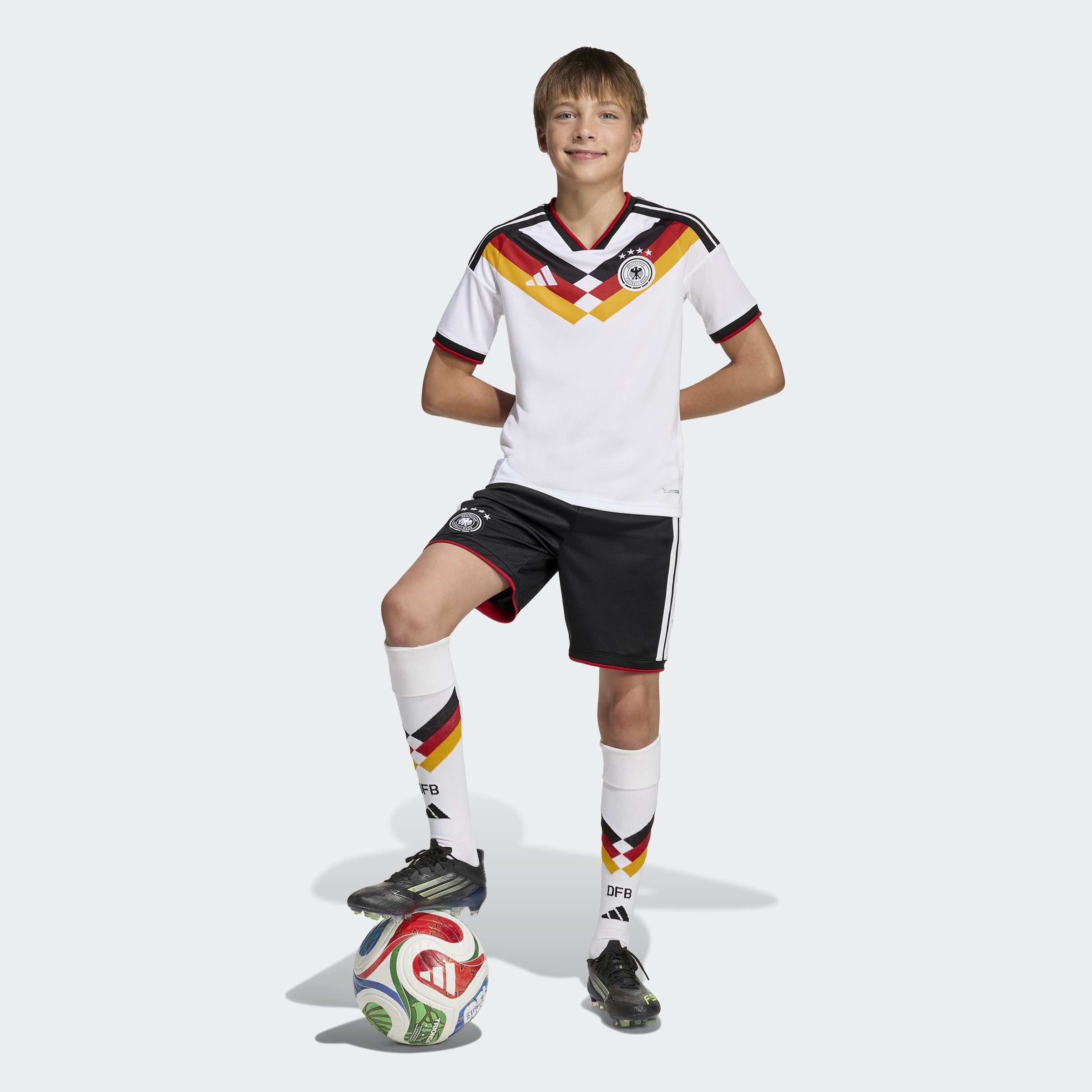 adidas Performance Fußballtrikot »DFB H JSY Y« DFB Trikot für Kinder Deutschland 2026