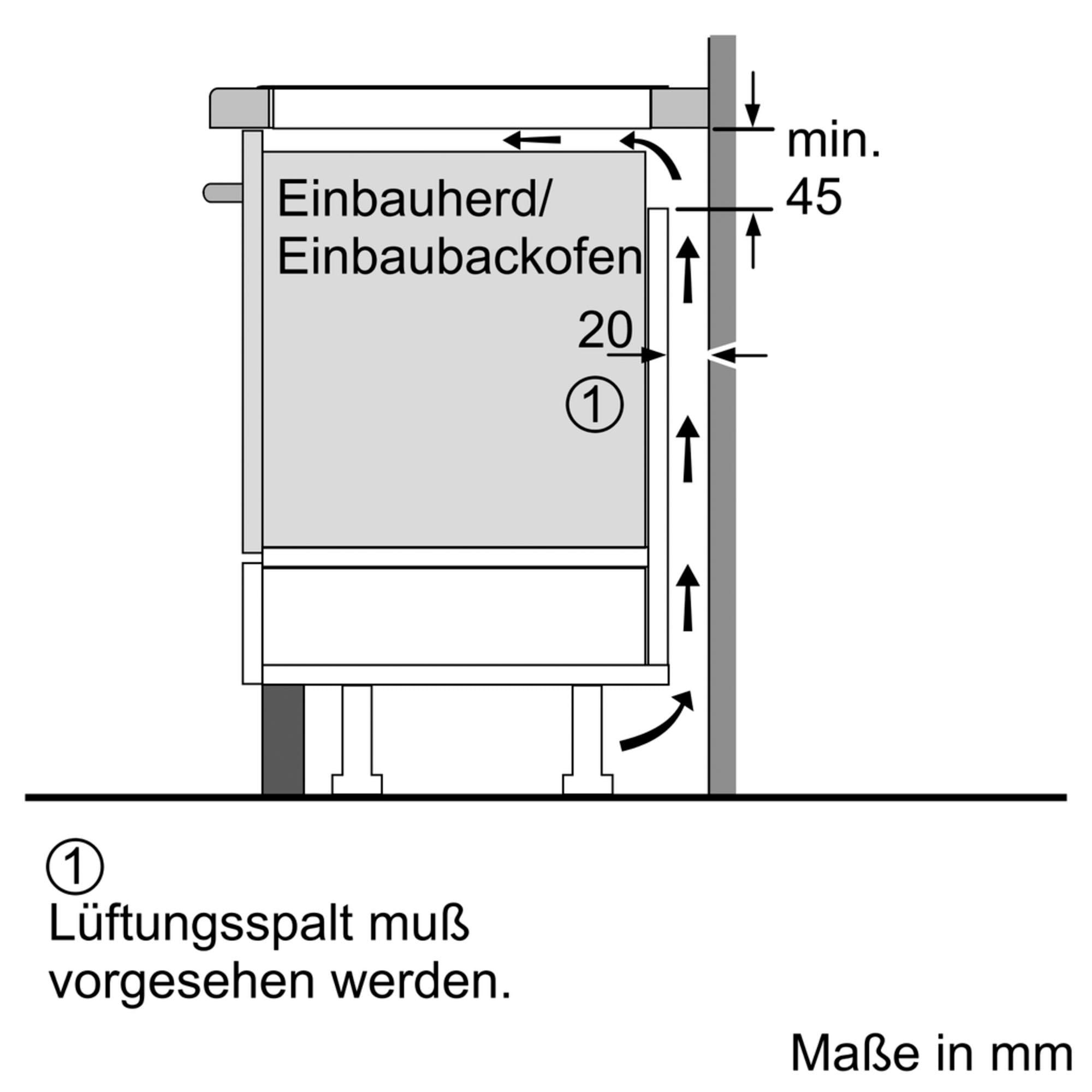 BOSCH Flex-Induktions-Kochfeld von SCHOTT CERAN®, PXY801KW1E, mit PerfectFry-Bratsensor