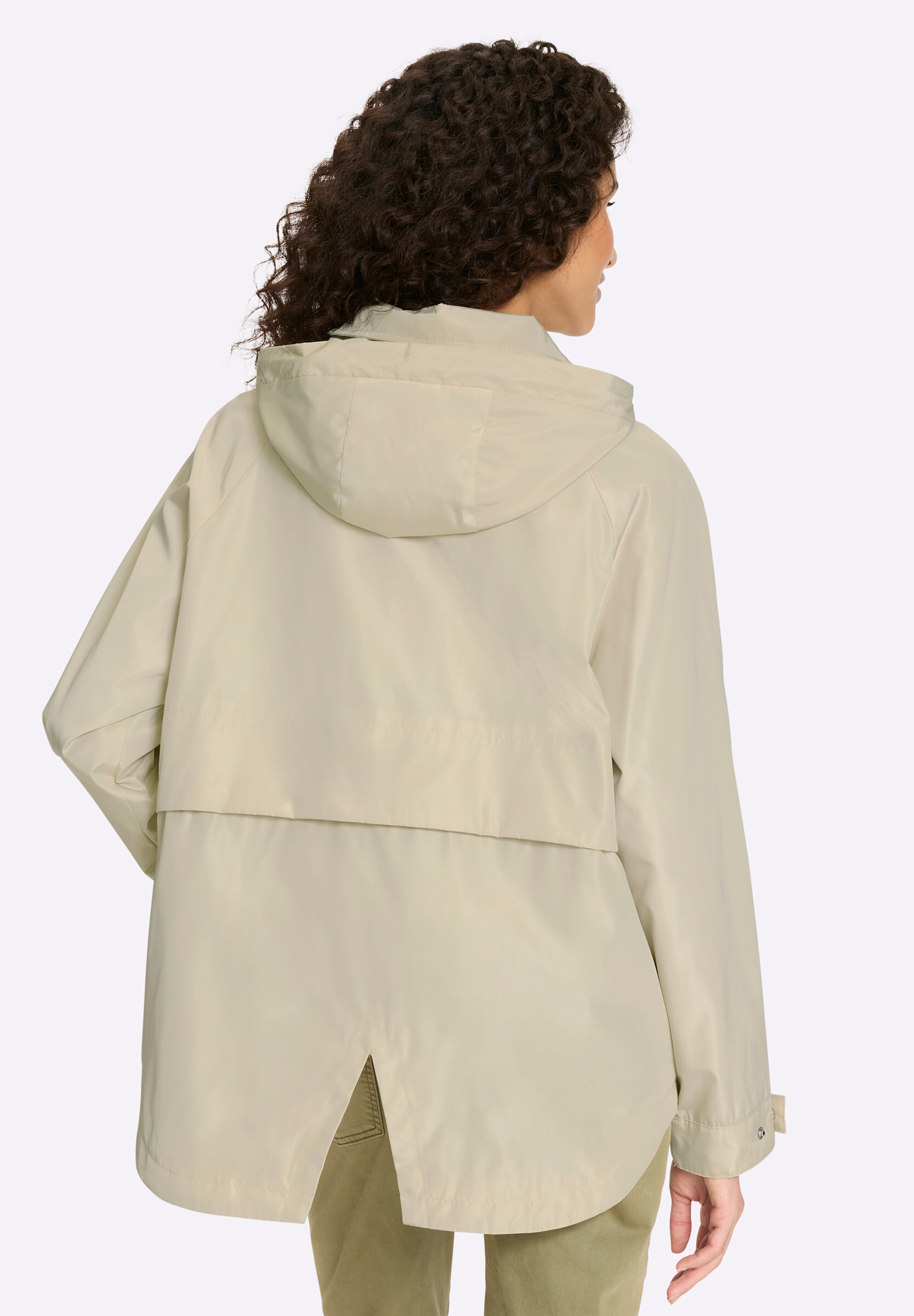 heine Funktionsjacke »Outdoorjacke Jacke mit Beschichtung« Abnehmbare Kapuze