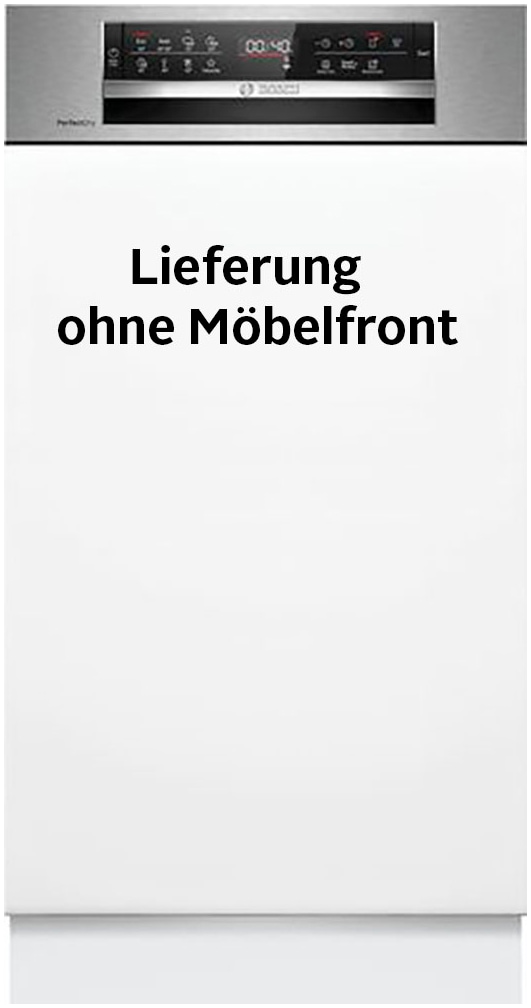 BOSCH teilintegrierbarer Geschirrspüler Serie 6 "SPI6ZMS29E" 10 Maßgedecke Mit 3-fach Rack Matic & 2 Sprüharme im Oberkorb