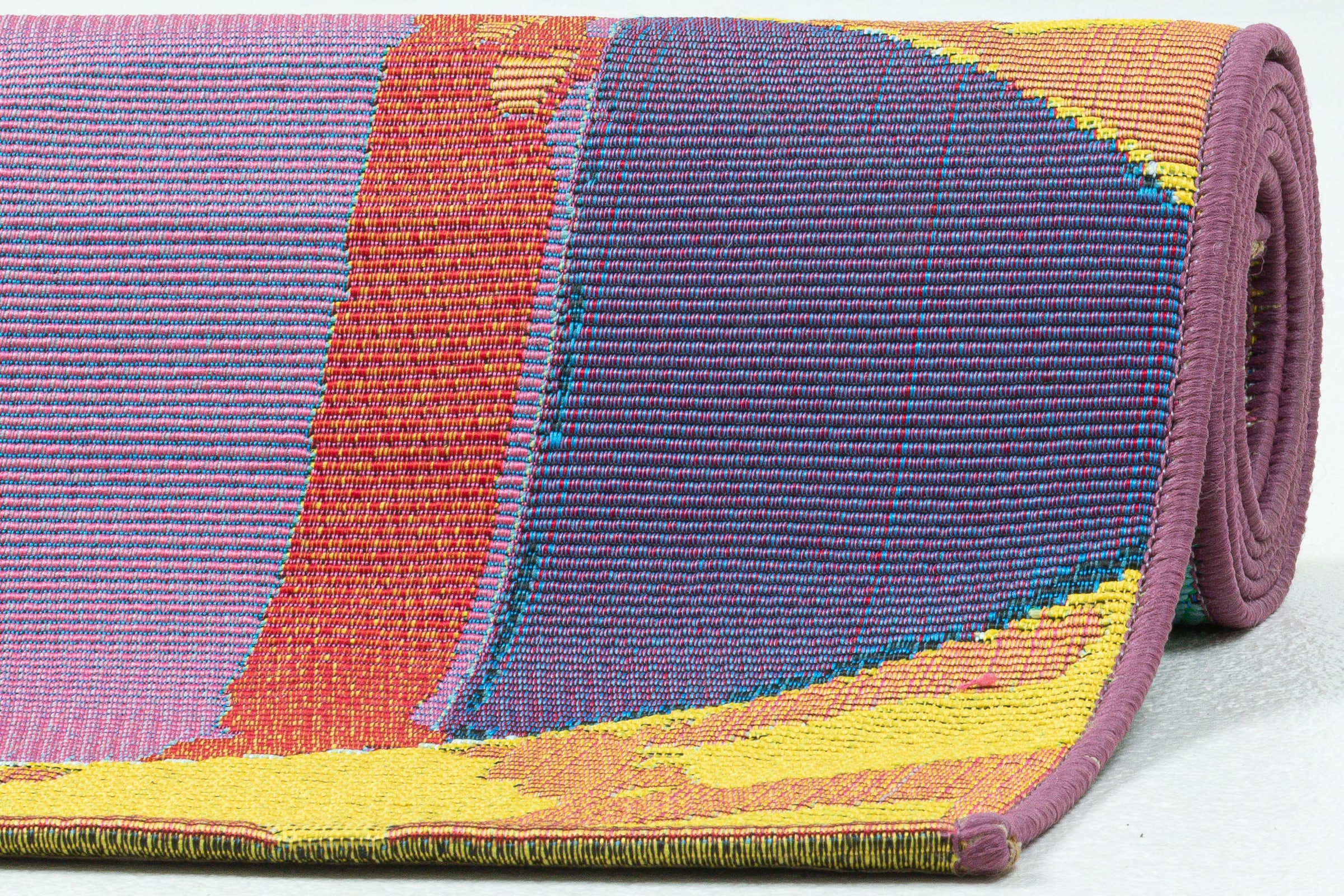 Sansibar Teppich »Rantum Beach SA-020« rechteckig 5 mm Höhe Flachgewebe, modernes Design, Surfboards, In- und Outdoor geeignet