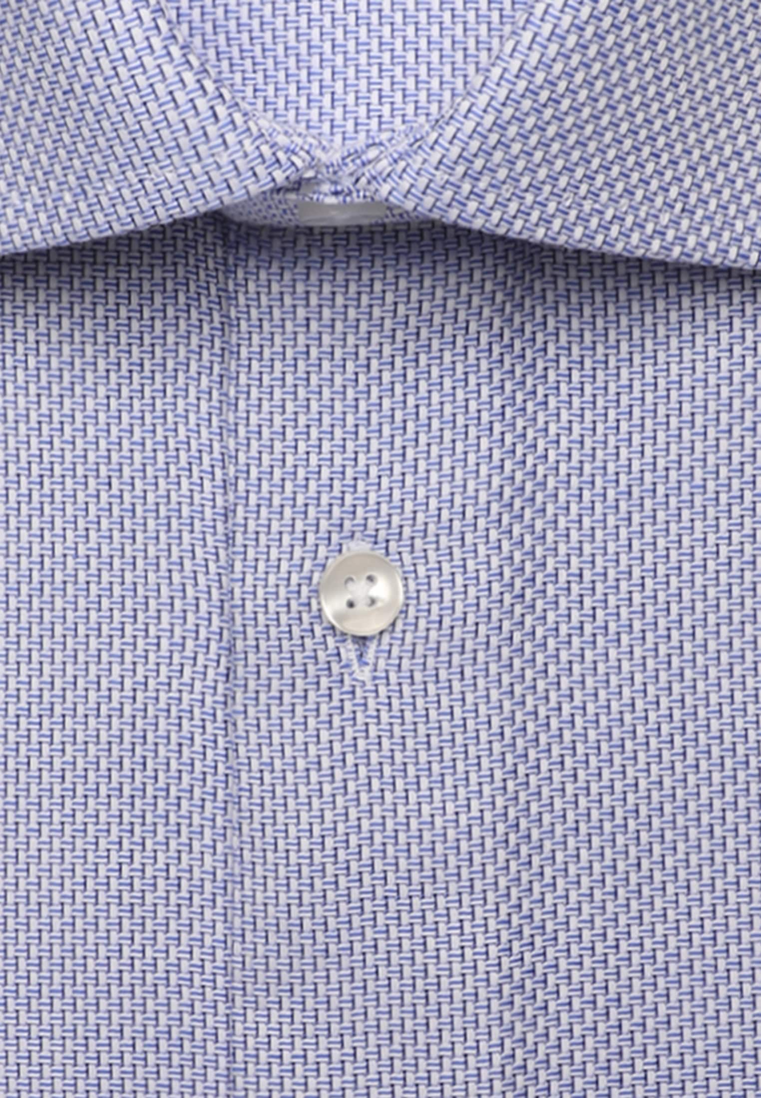 seidensticker Businesshemd »Schwarze Rose« Slim 1/1 Kentkragen Struktur