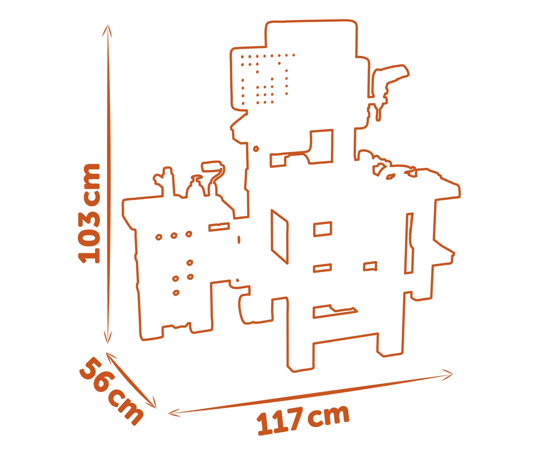 Smoby Spielwerkbank »Black+Decker Mega Center«