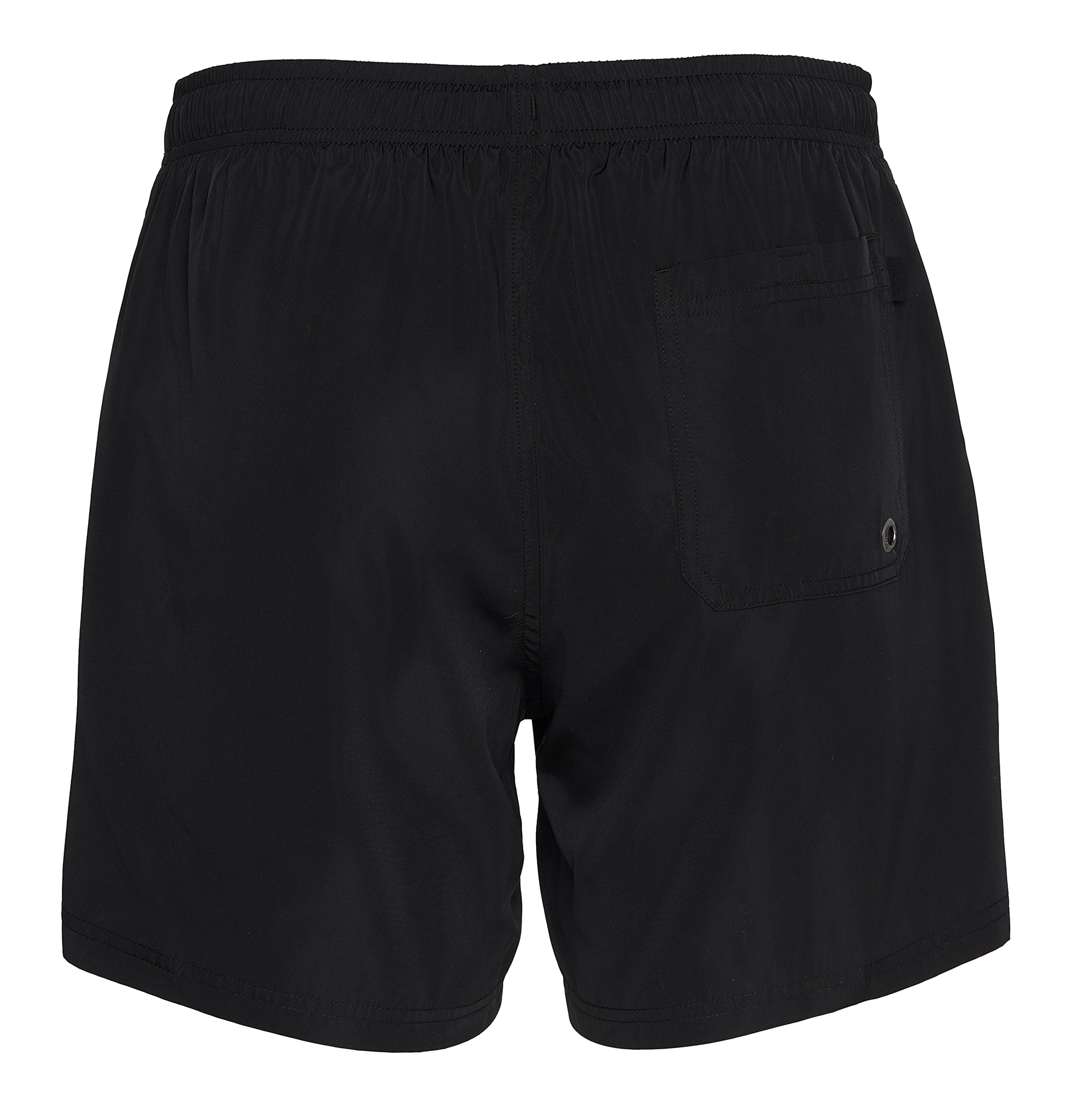 JOOP! Badeshorts »Solid« Cornflower-Logo, kurze Seitenschlitze