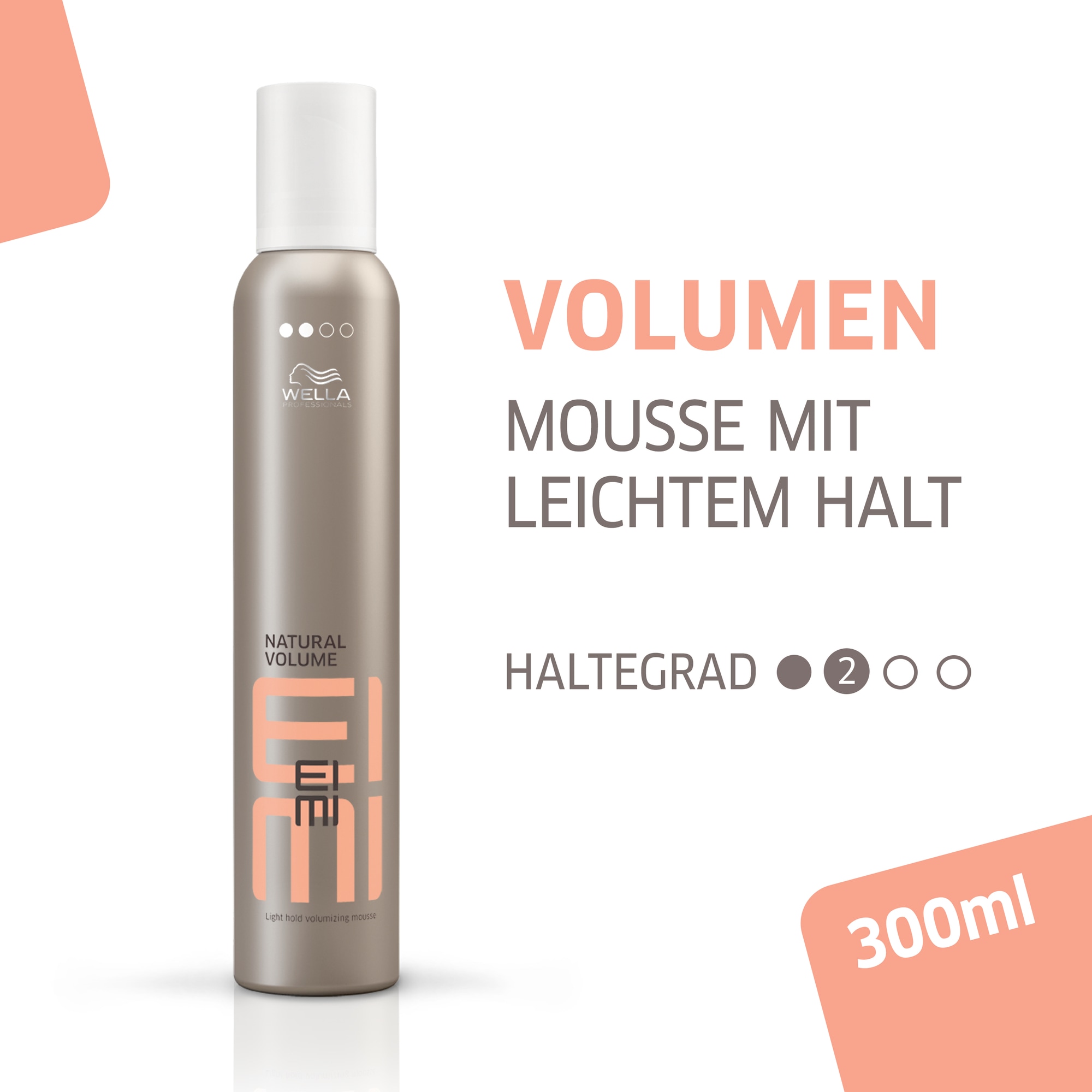 Wella Professionals Haarpflege-Spray »EIMI Natural Volume Volumenmousse« mehr Volumen, leichter Halt, flexibles Styling