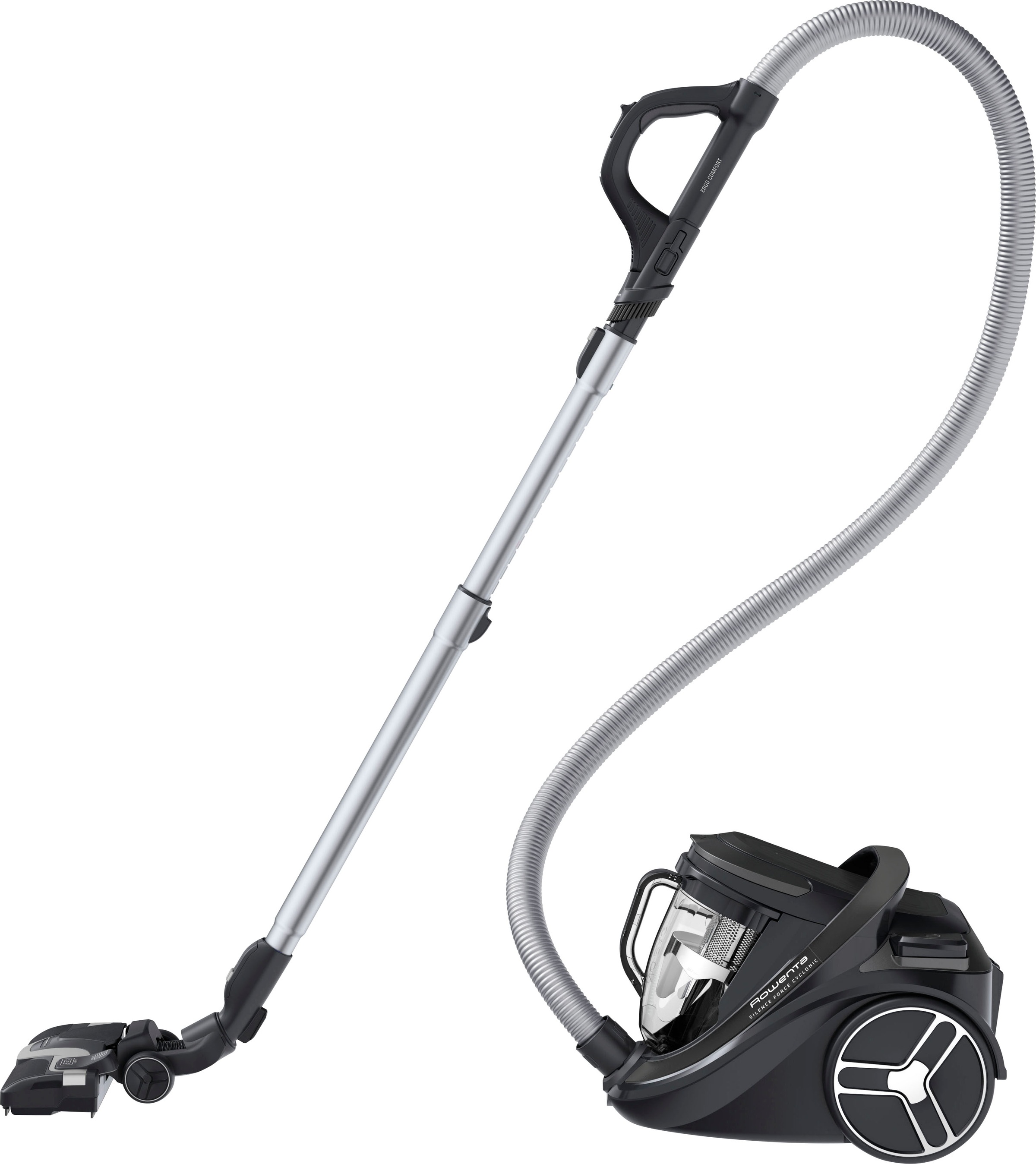 Rowenta Bodenstaubsauger »RO7935 Silence Force Cyclonic Parkett«, 500 W, beutellos, mit nur 59 dB(A), 12 m Aktionsradius, Staubbehältervolumen 2,5 Liter