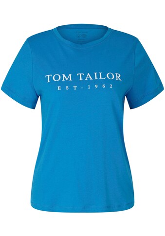 TOM TAILOR T-Shirt »T-Shirt Logoprint« kaufen