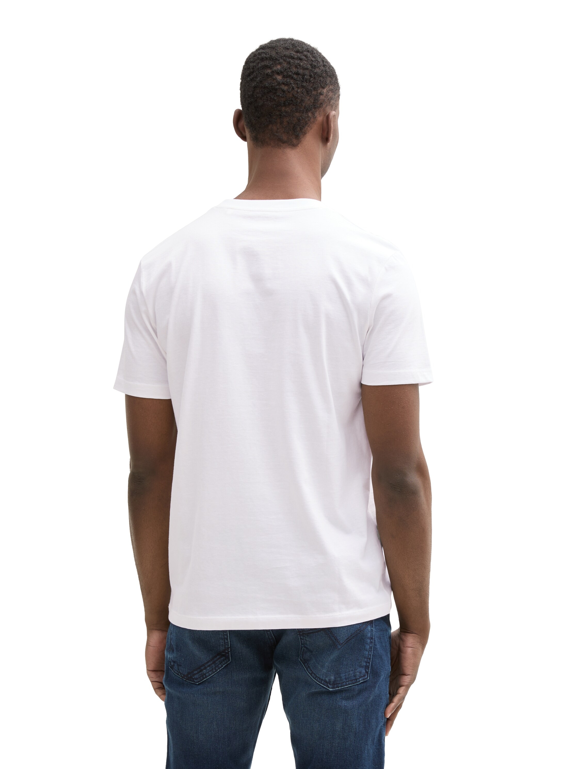 TOM TAILOR Denim T-Shirt, mit verschiedenen Logo Prints