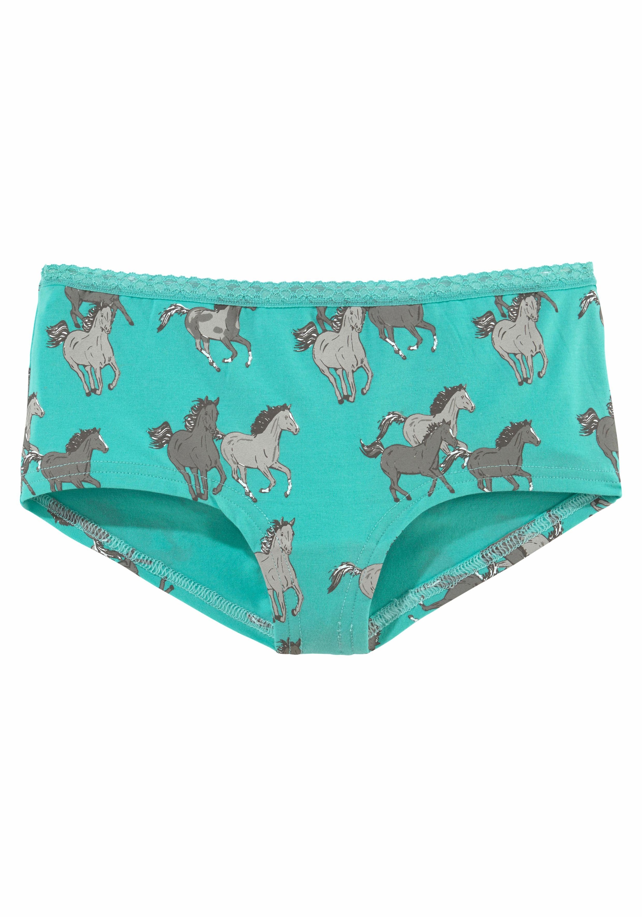 petite fleur Panty, (Packung, 3 St.), mit Pferde-Druck bei ♕ | Pyjamas