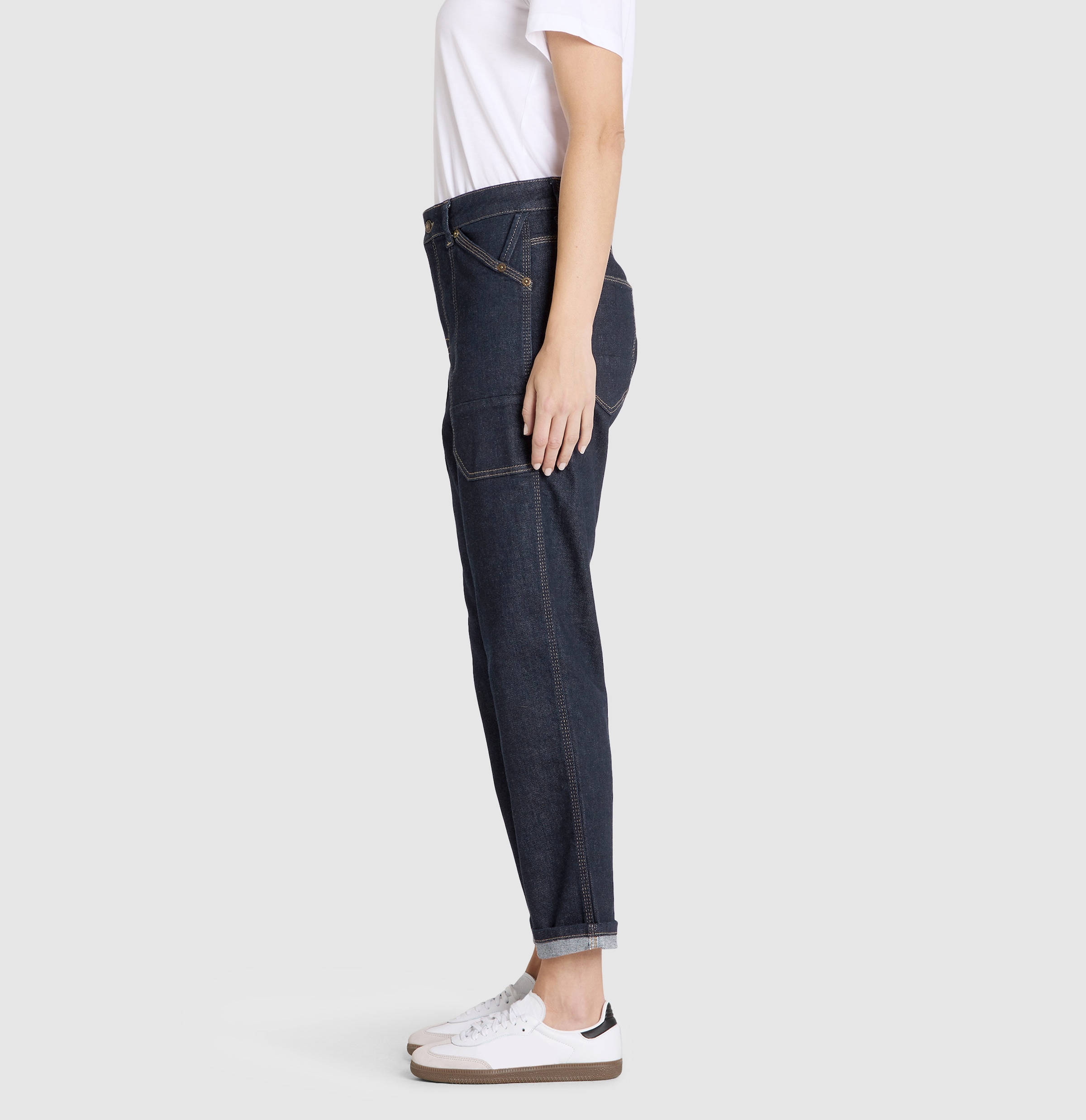 MAC 7/8-Jeans »IOWA«, mit aufgesetzten Taschen