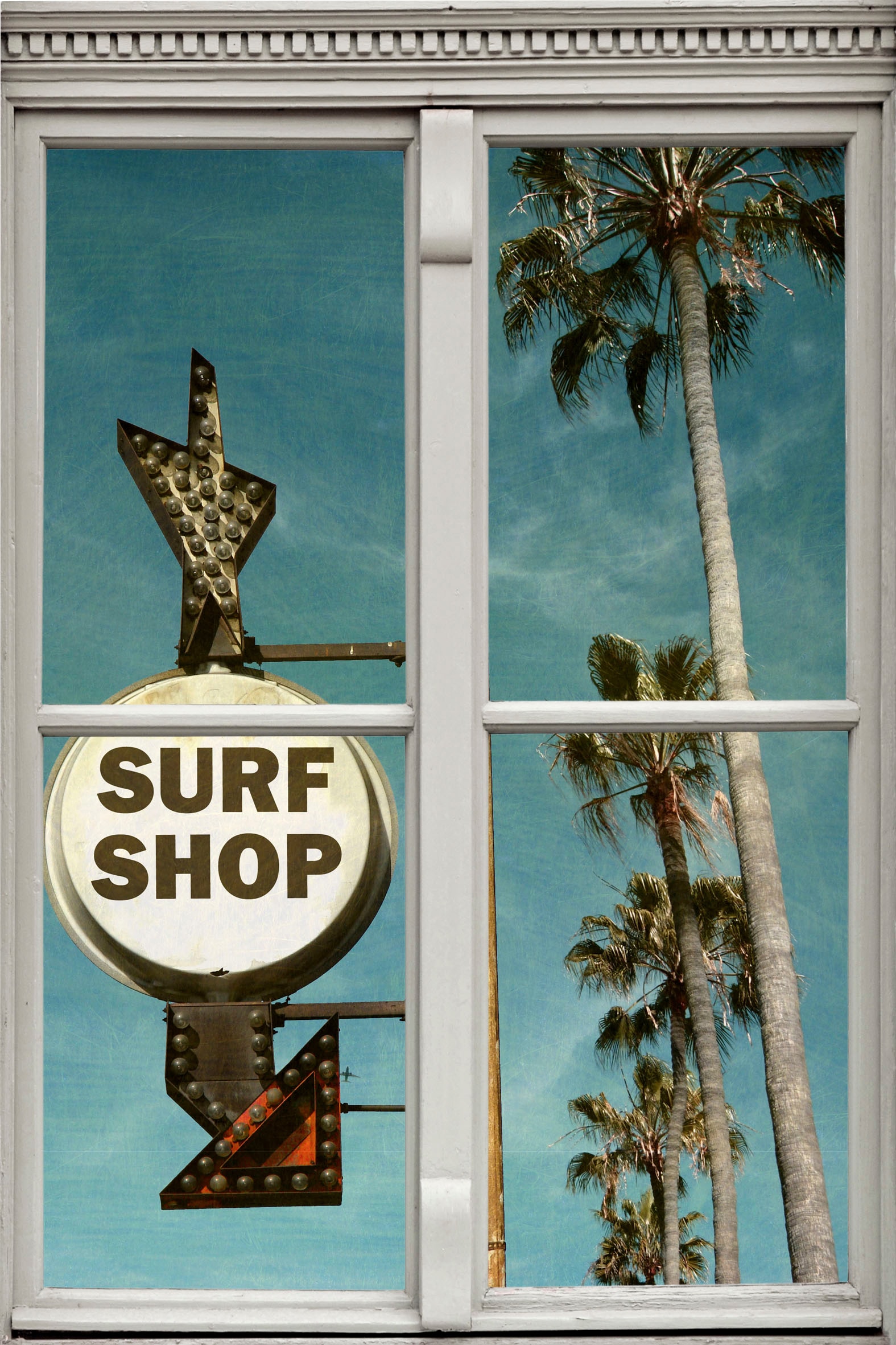 Wandsticker »Surf Shop«