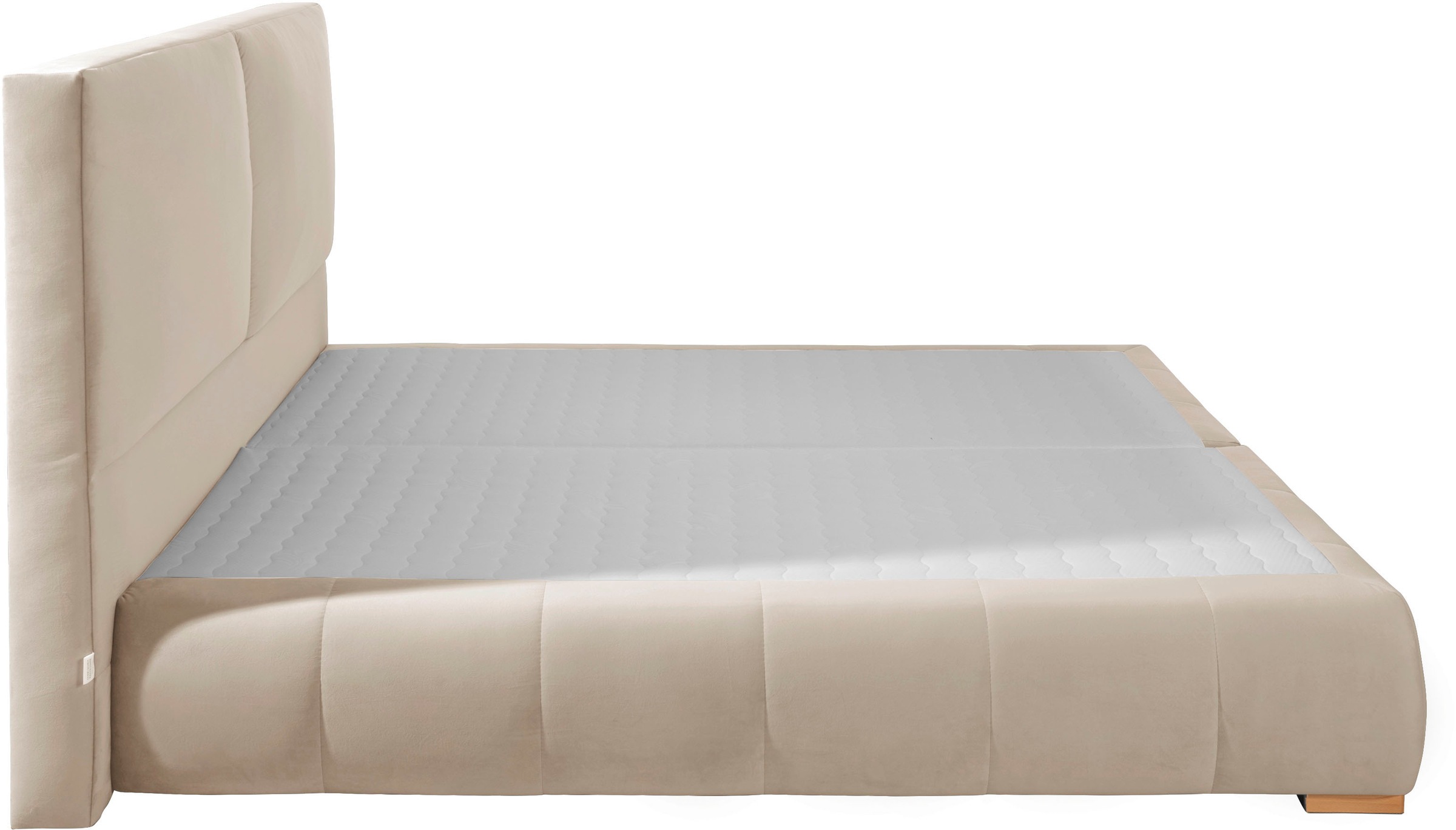 Guido Maria Kretschmer Home&Living Boxspringbett »Wehma«, inkl. Topper in 3 verschiedenen Matratzen, auch in Samtstoff