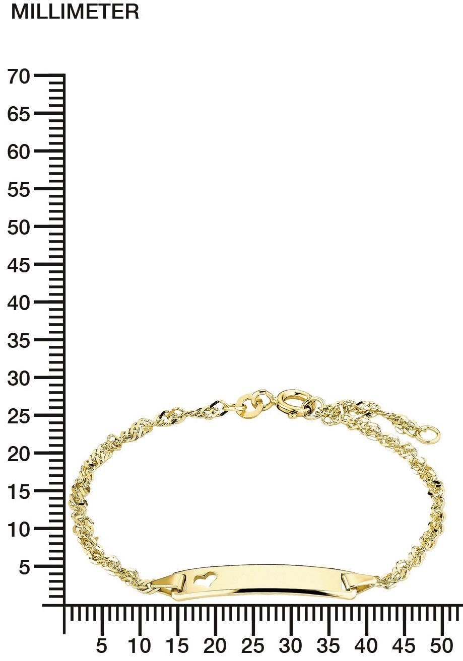 Amor Goldarmband »Herz« Made in Germany