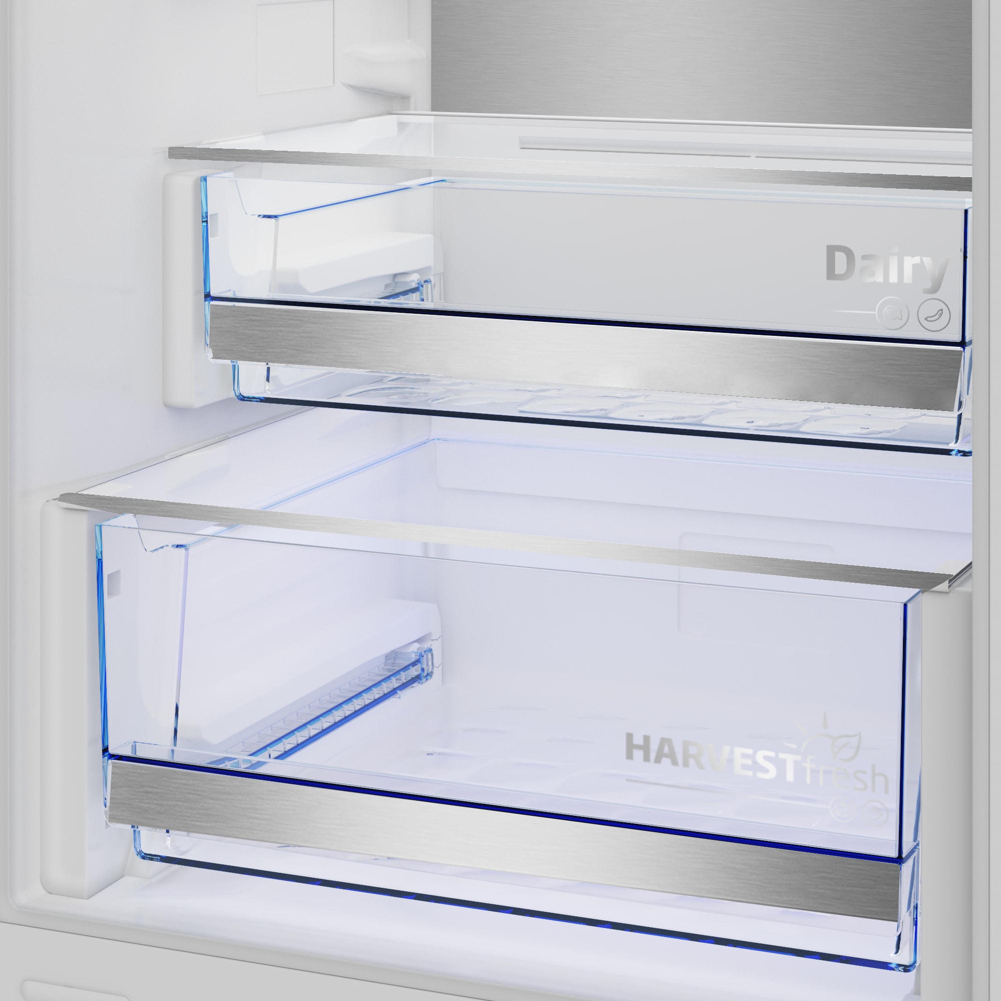 BEKO Einbaukühlgefrierkombination »B7BCNA295HS2« 177,5 cm hoch 57,5 cm breit AeroFlow – für deutlich länger frische Lebensmittel